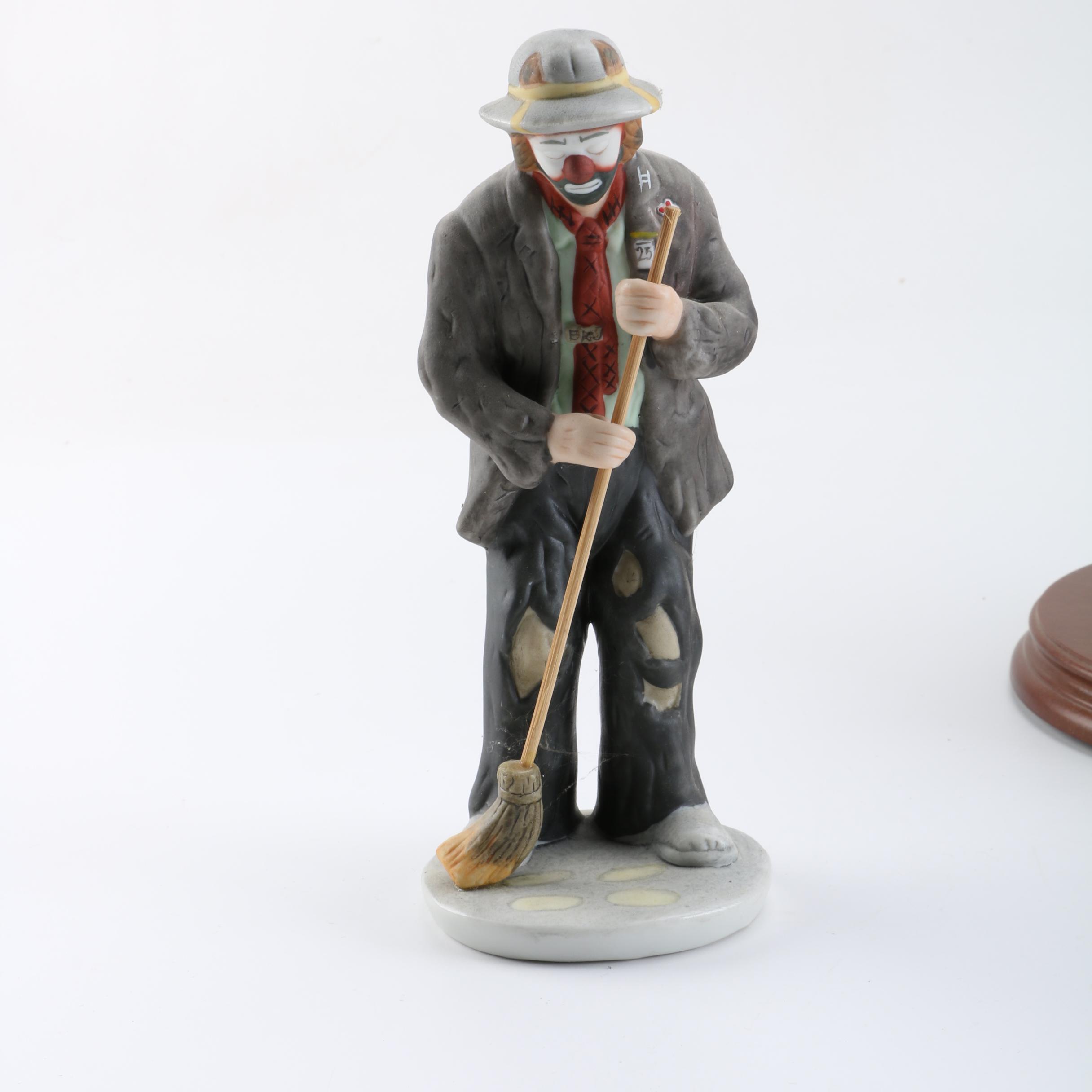 Flambro Emmett Kelly Jr. Clown Figurines