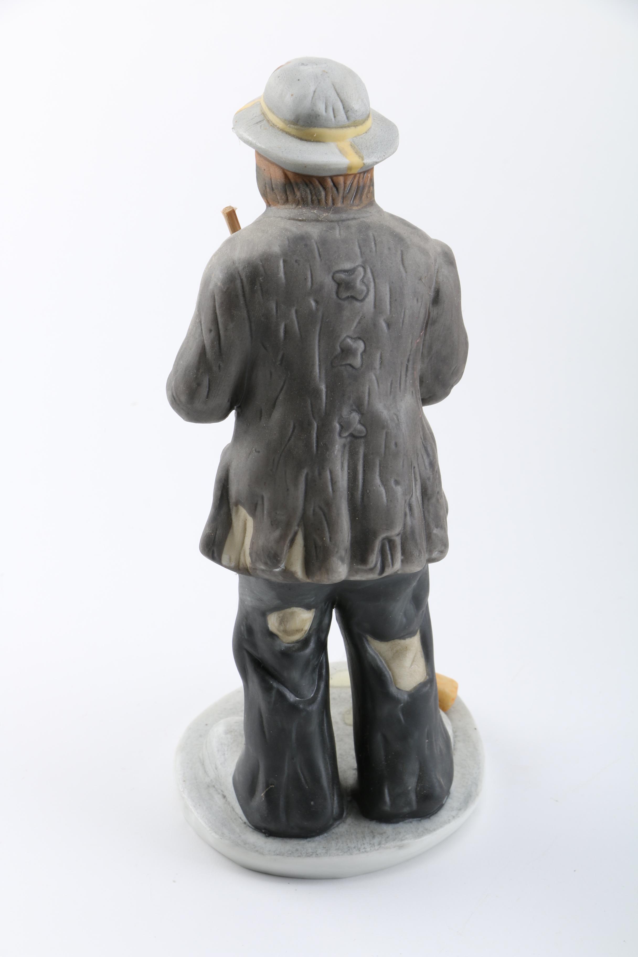 Flambro Emmett Kelly Jr. Clown Figurines