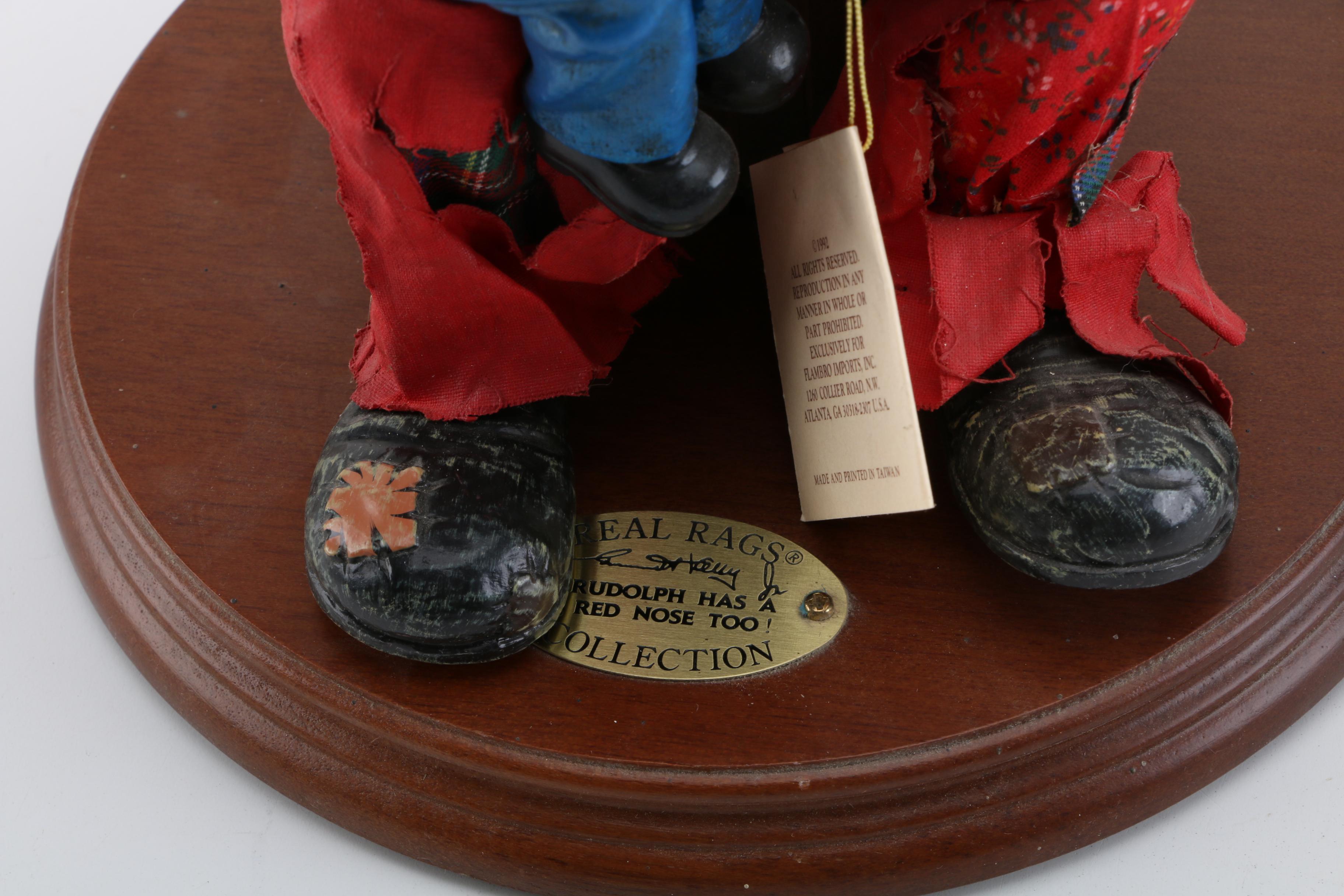 Flambro Emmett Kelly Jr. Clown Figurines