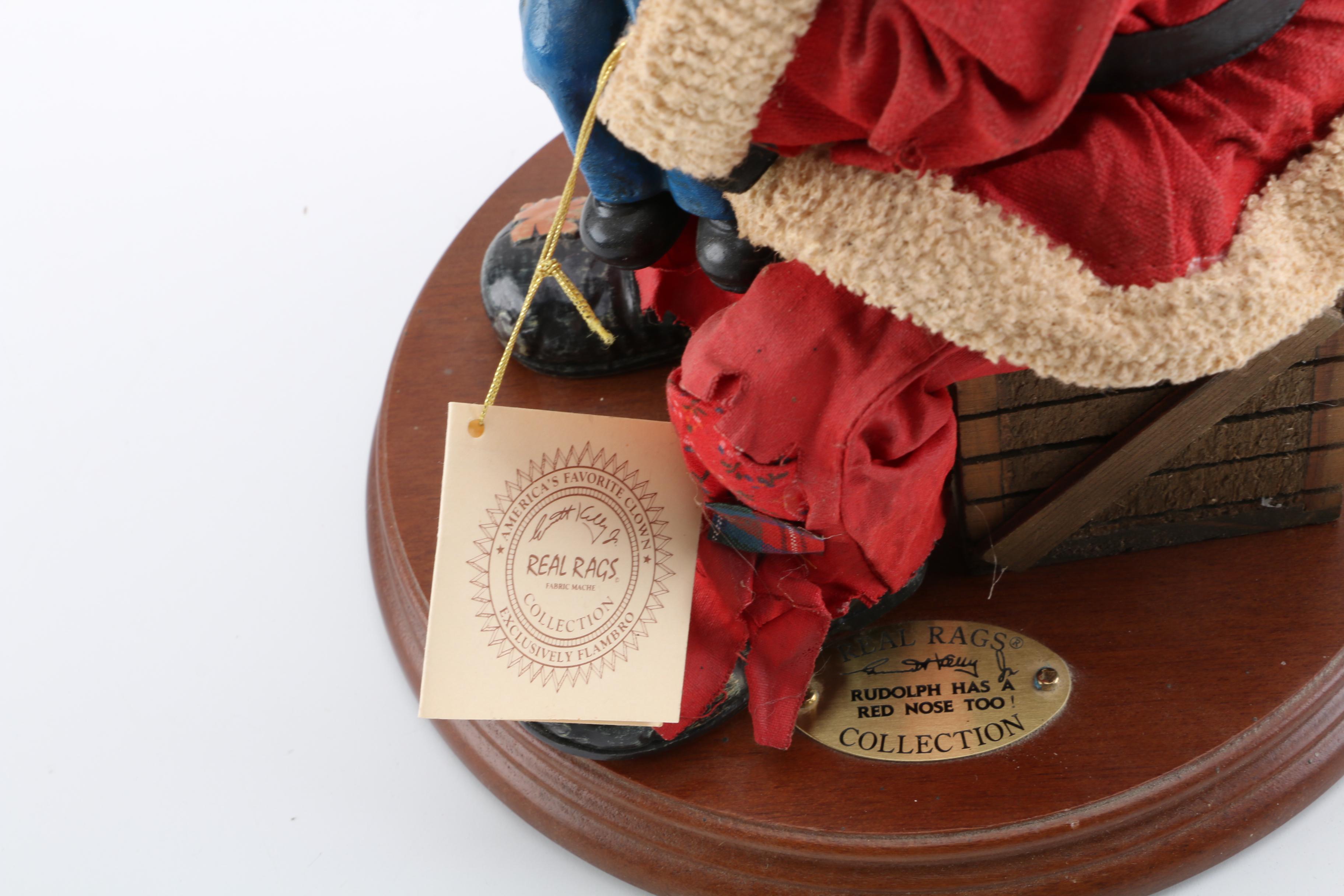 Flambro Emmett Kelly Jr. Clown Figurines