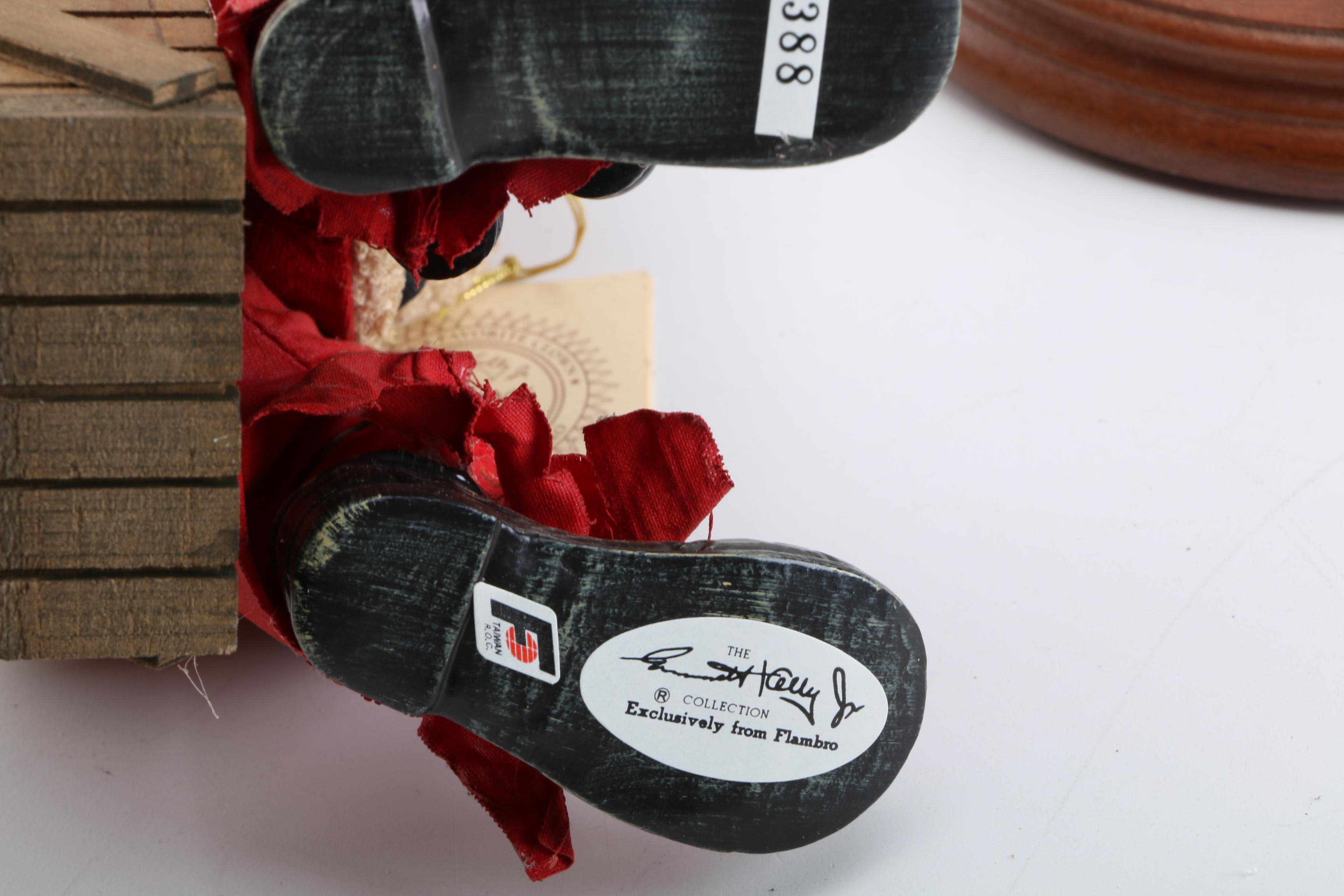 Flambro Emmett Kelly Jr. Clown Figurines