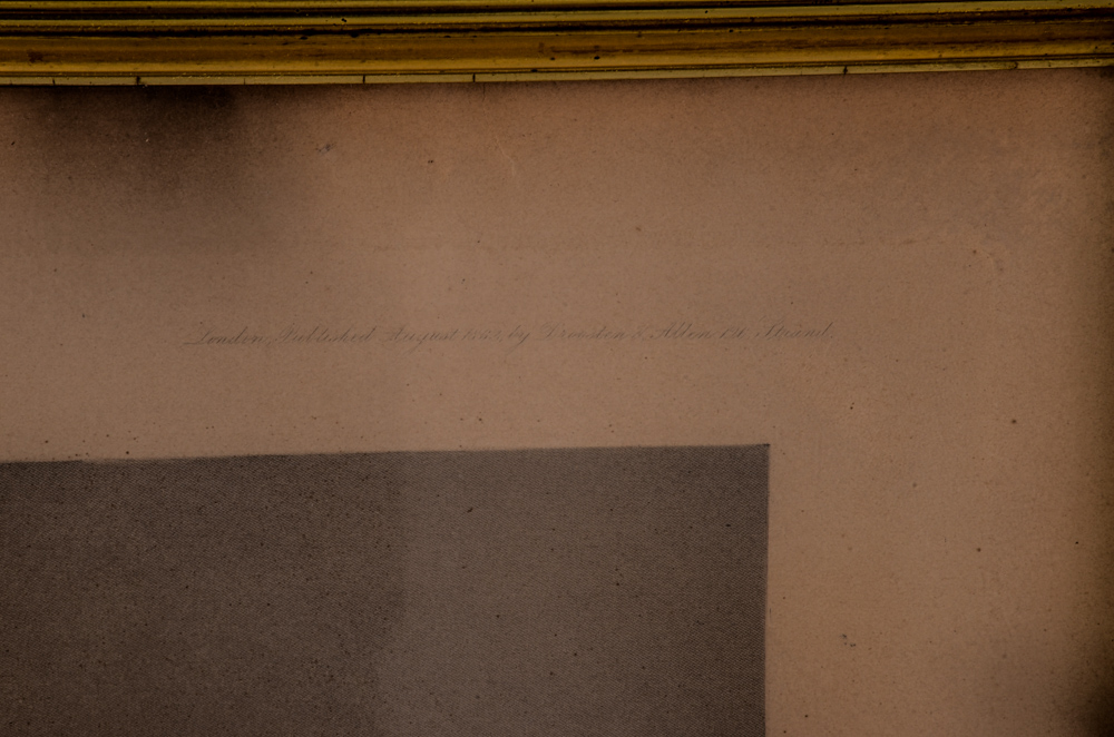 Charles Mottram Engraving after Jacob Thompson "Crossing a Highland Lock"