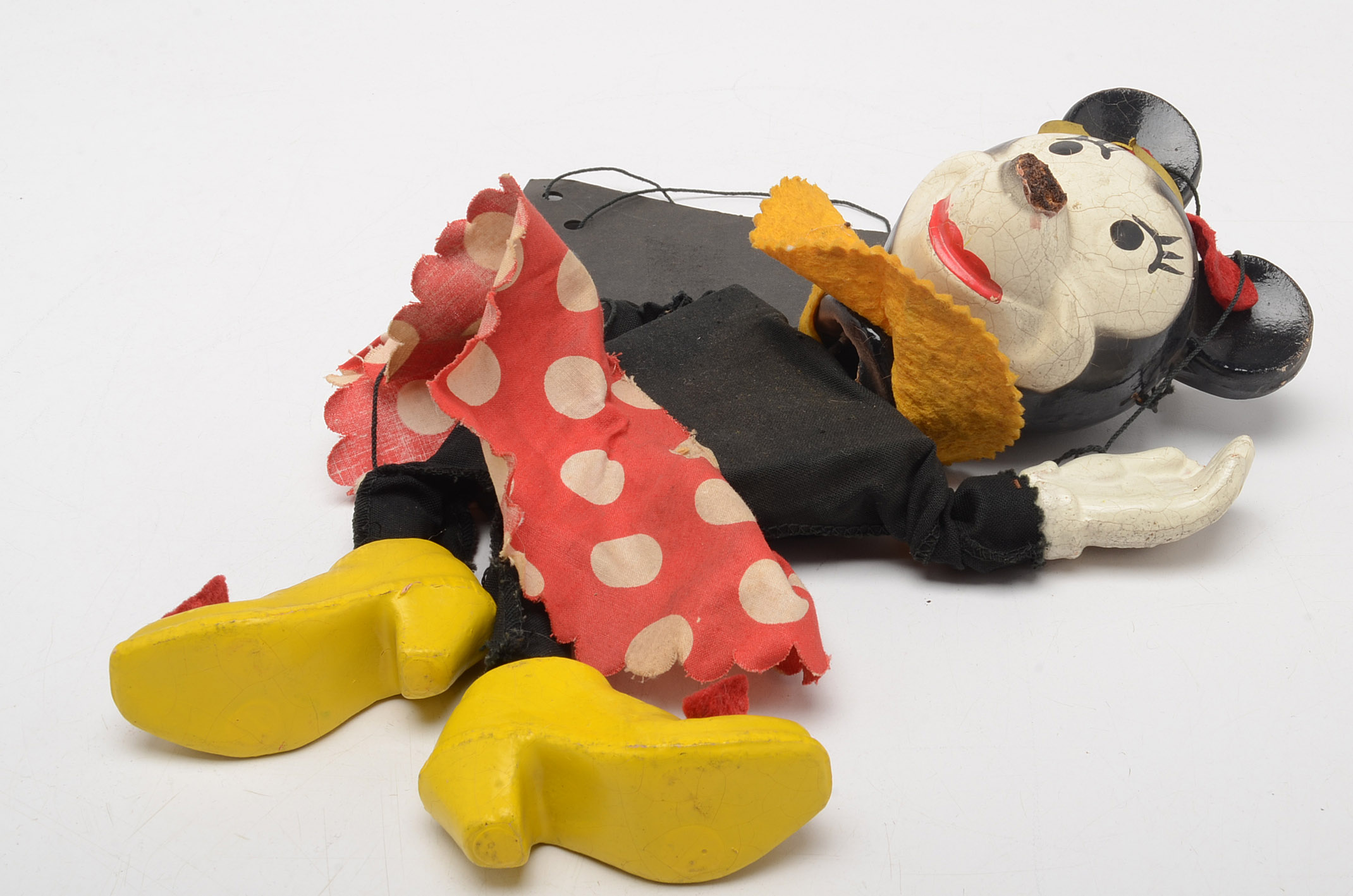 1950s Walt Disney Minnie Mouse Marionette