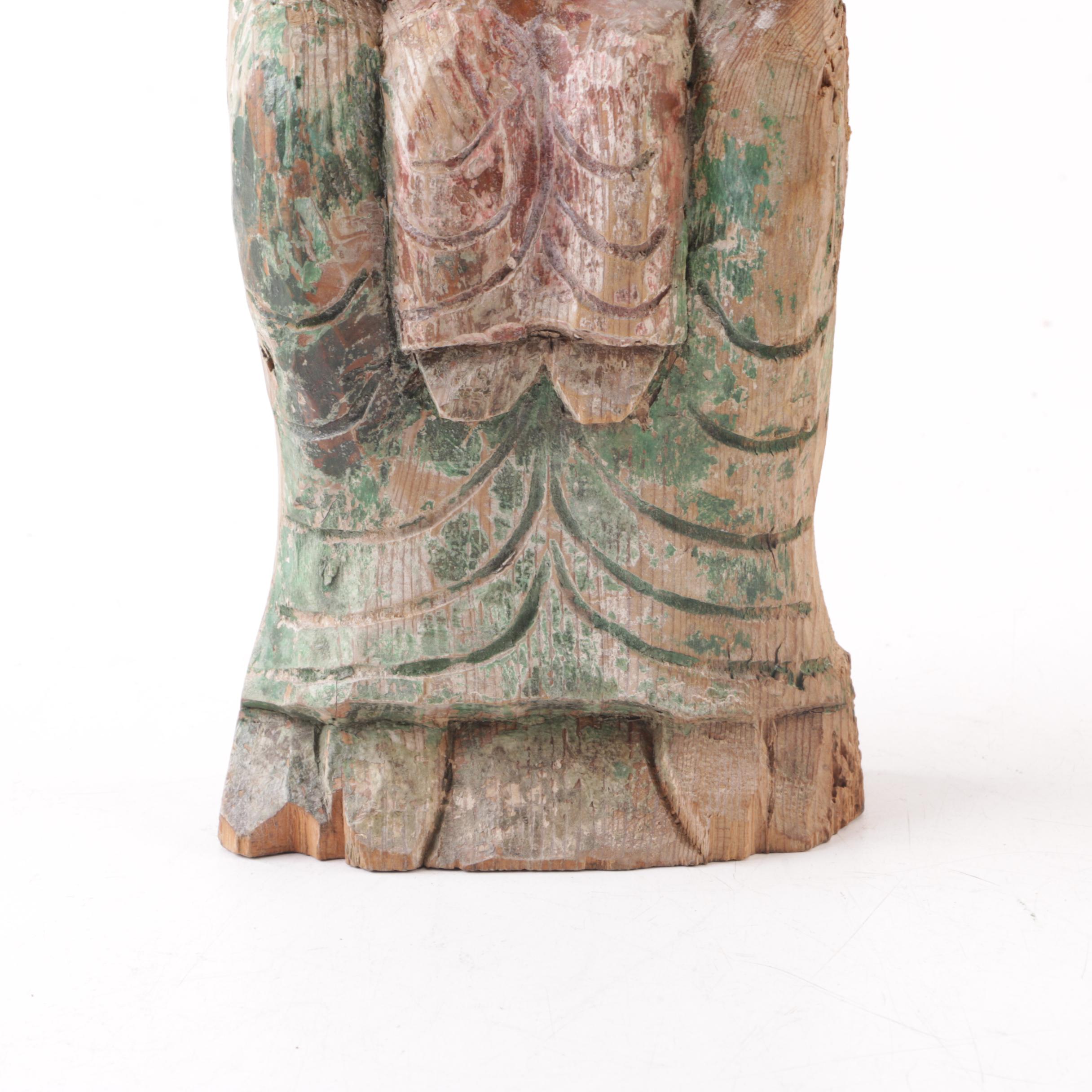 Carved Santos Figurine