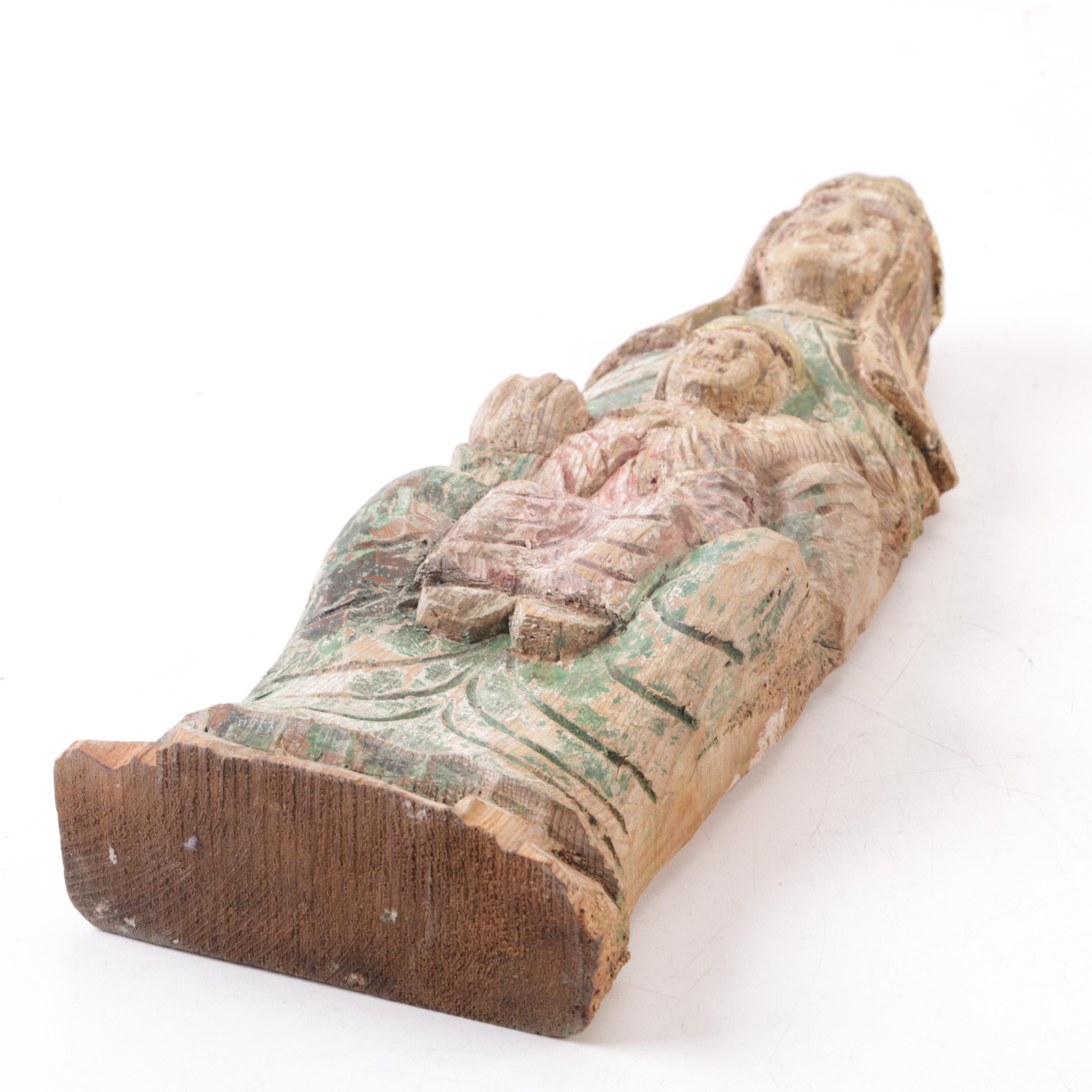 Carved Santos Figurine