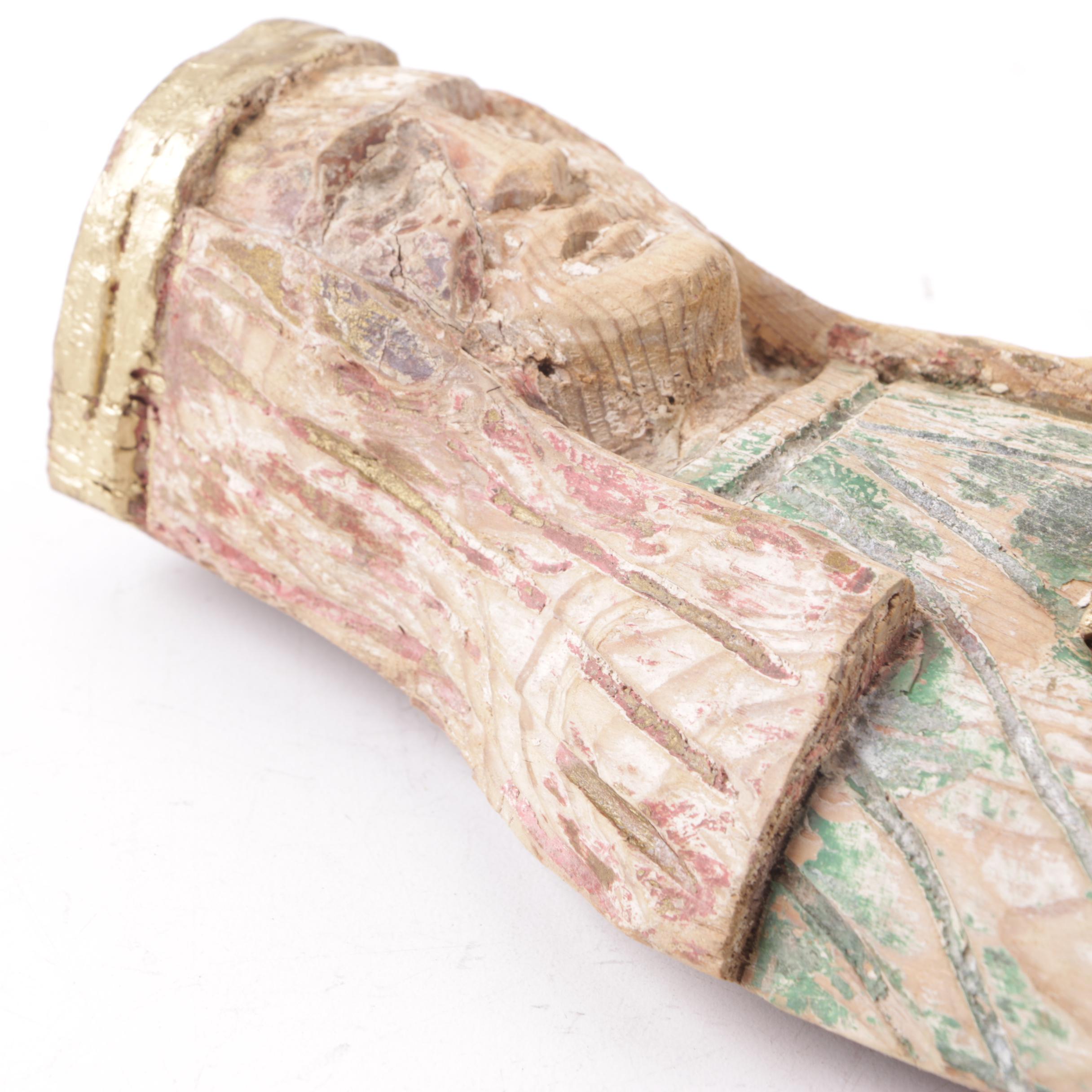 Carved Santos Figurine