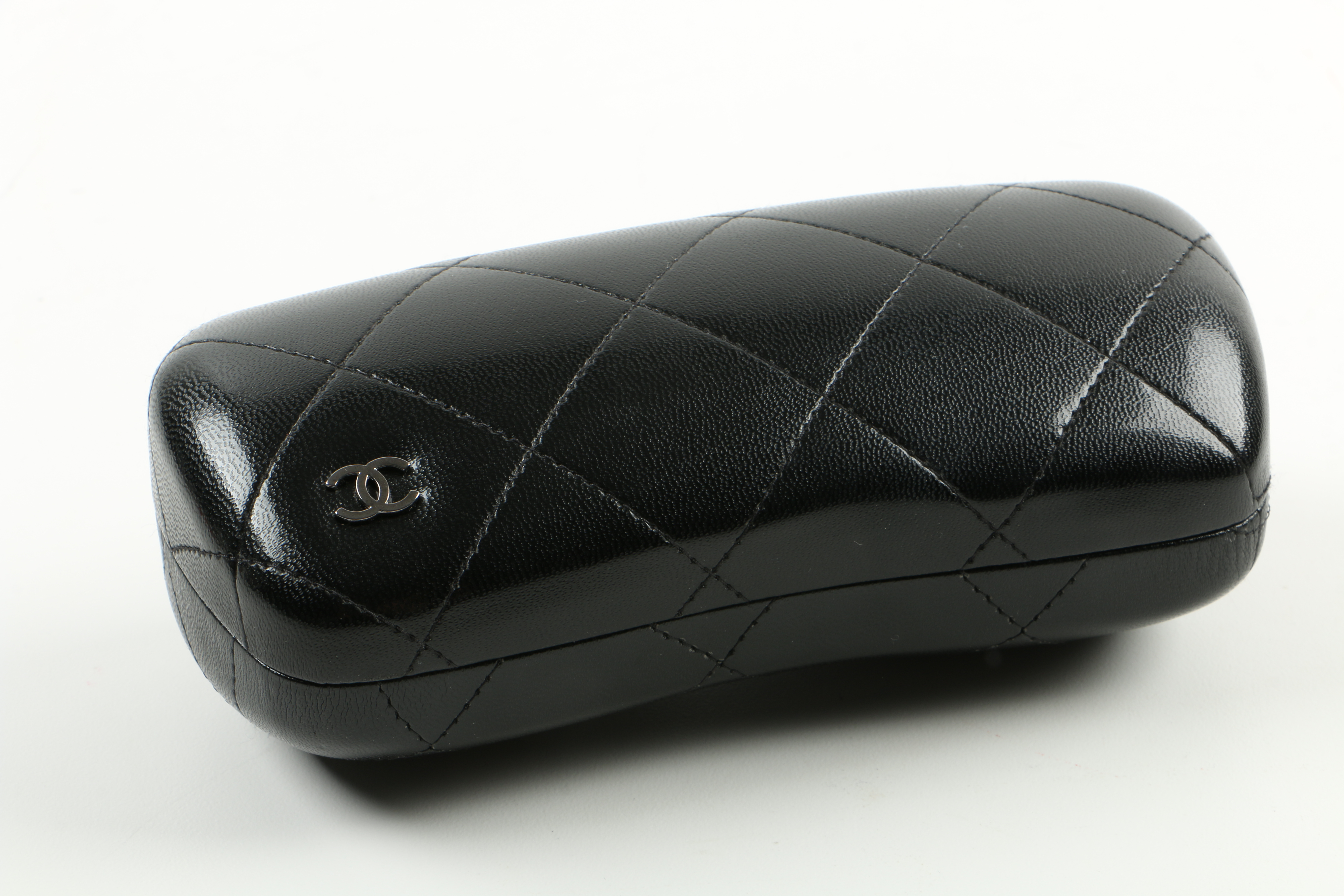 Chanel Gray Tweed Sunglasses with Gunmetal Chain Detail, #5326-A