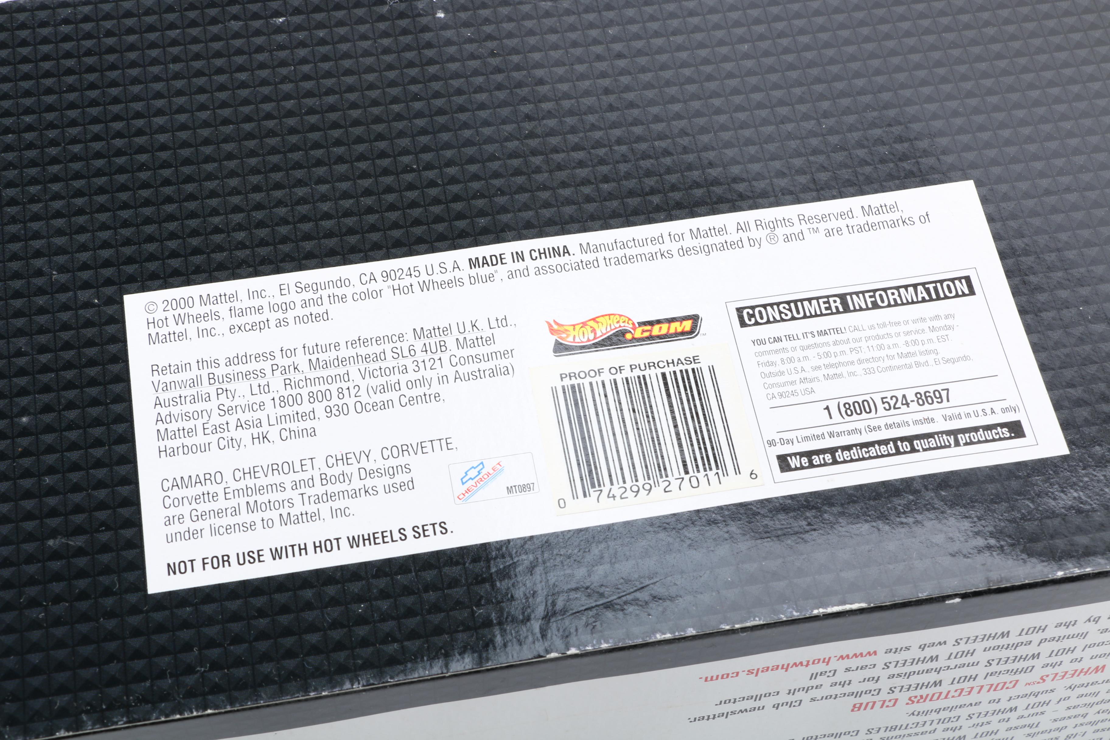 Die-Cast Cars Including Hot Wheels Collectibles