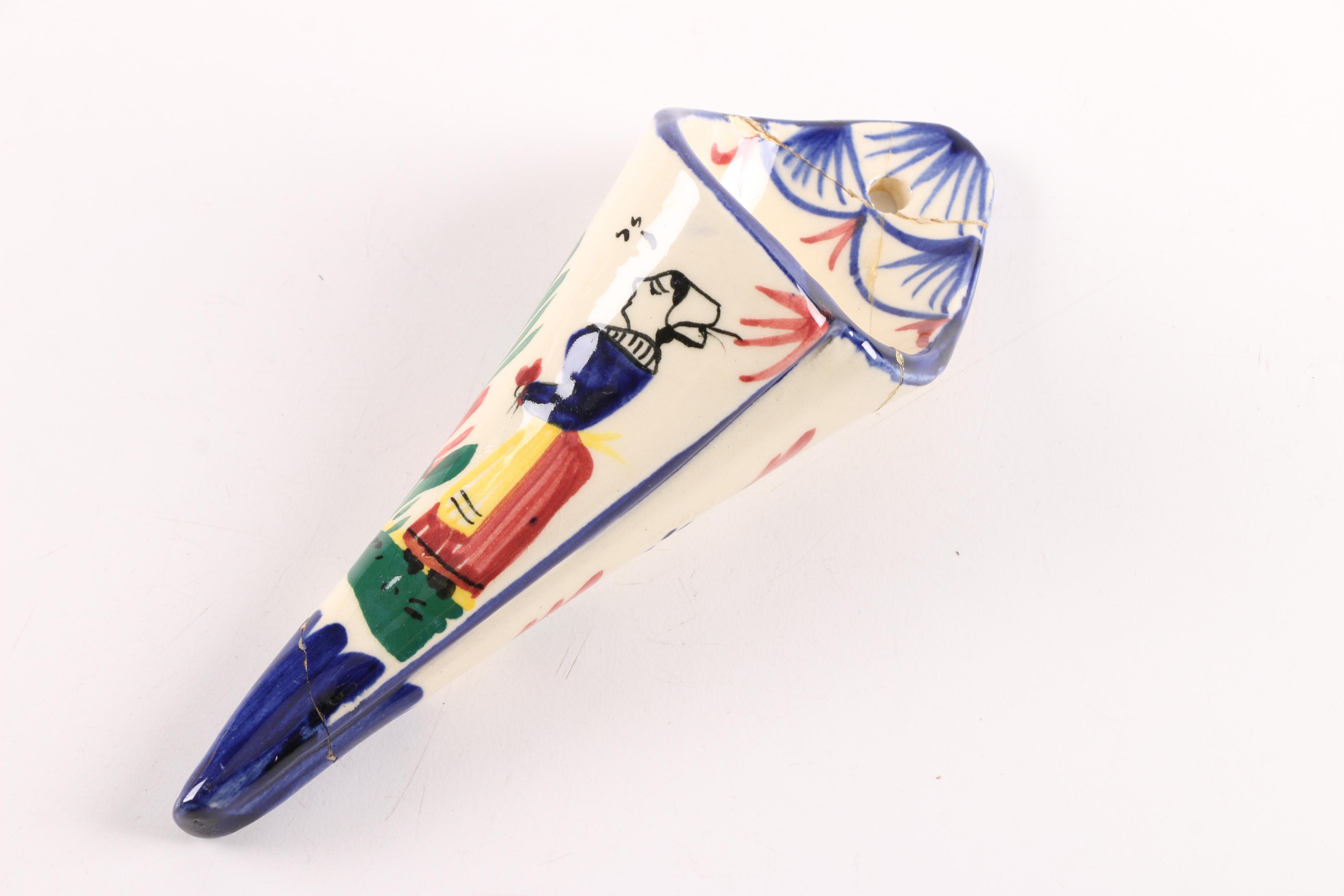 Henriot Quimper Faïence Wall Pockets