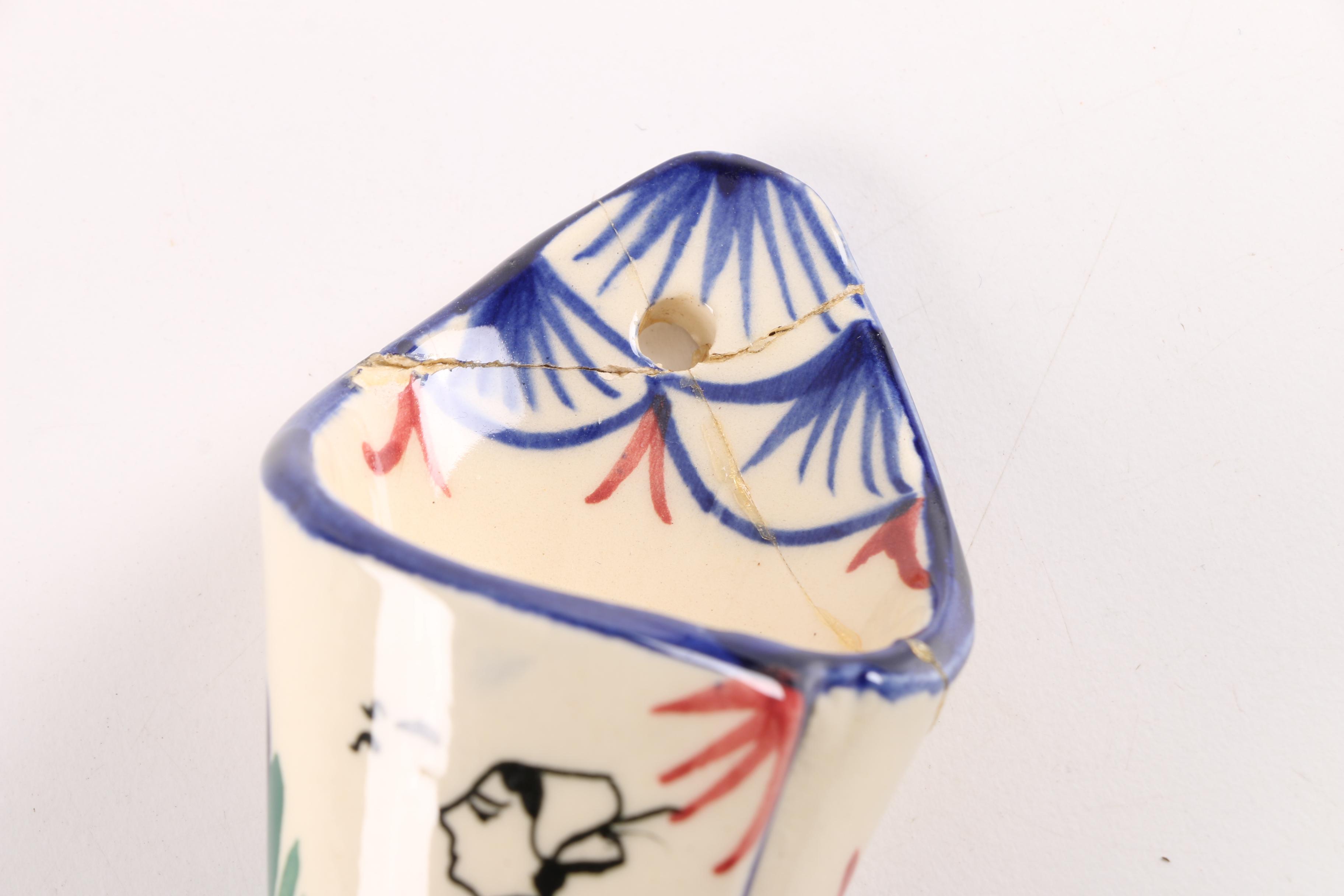 Henriot Quimper Faïence Wall Pockets