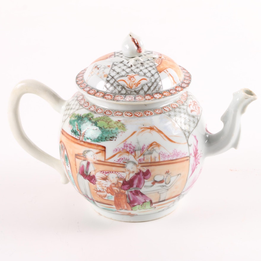 18th Century Chinese Porcelain Teapot