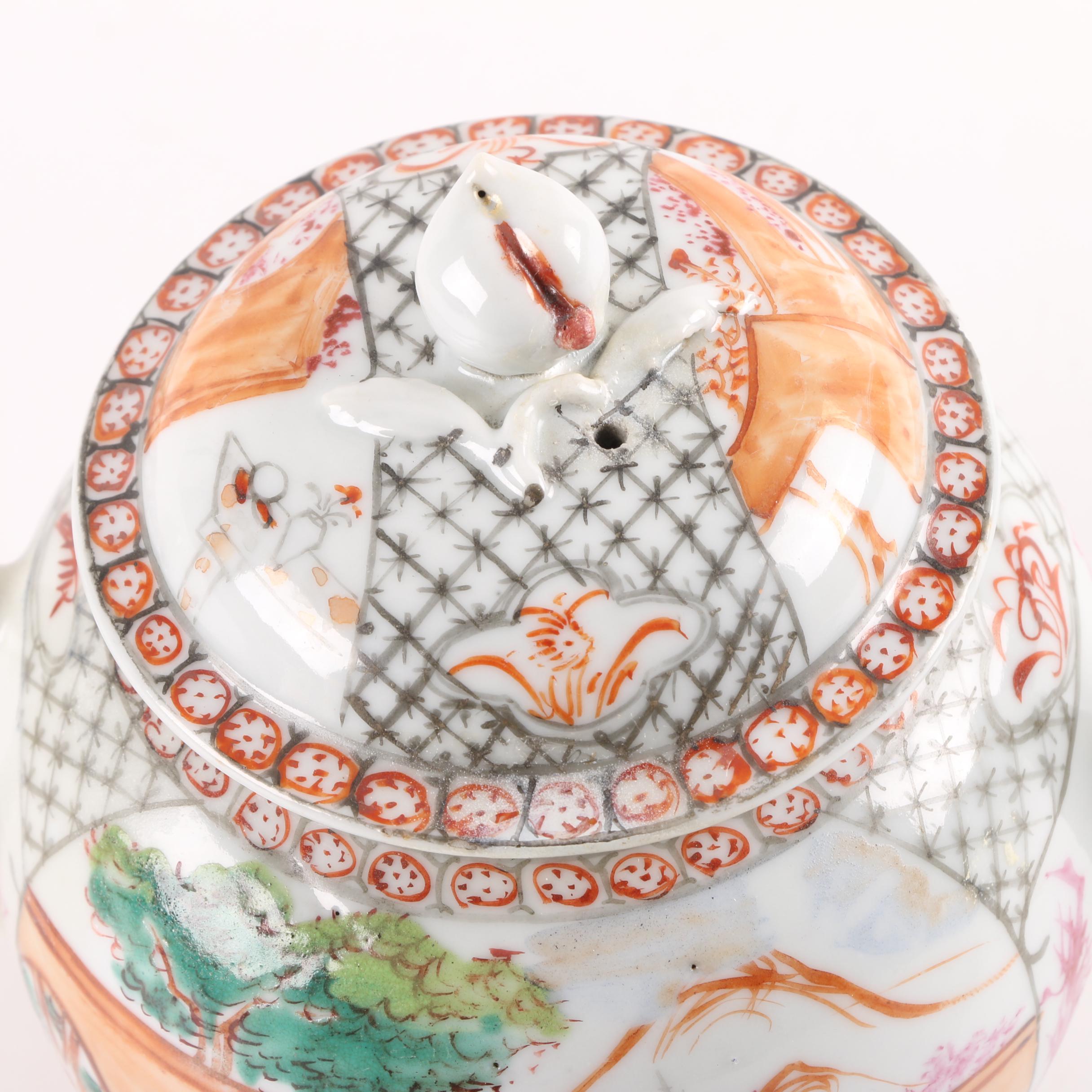 18th Century Chinese Porcelain Teapot