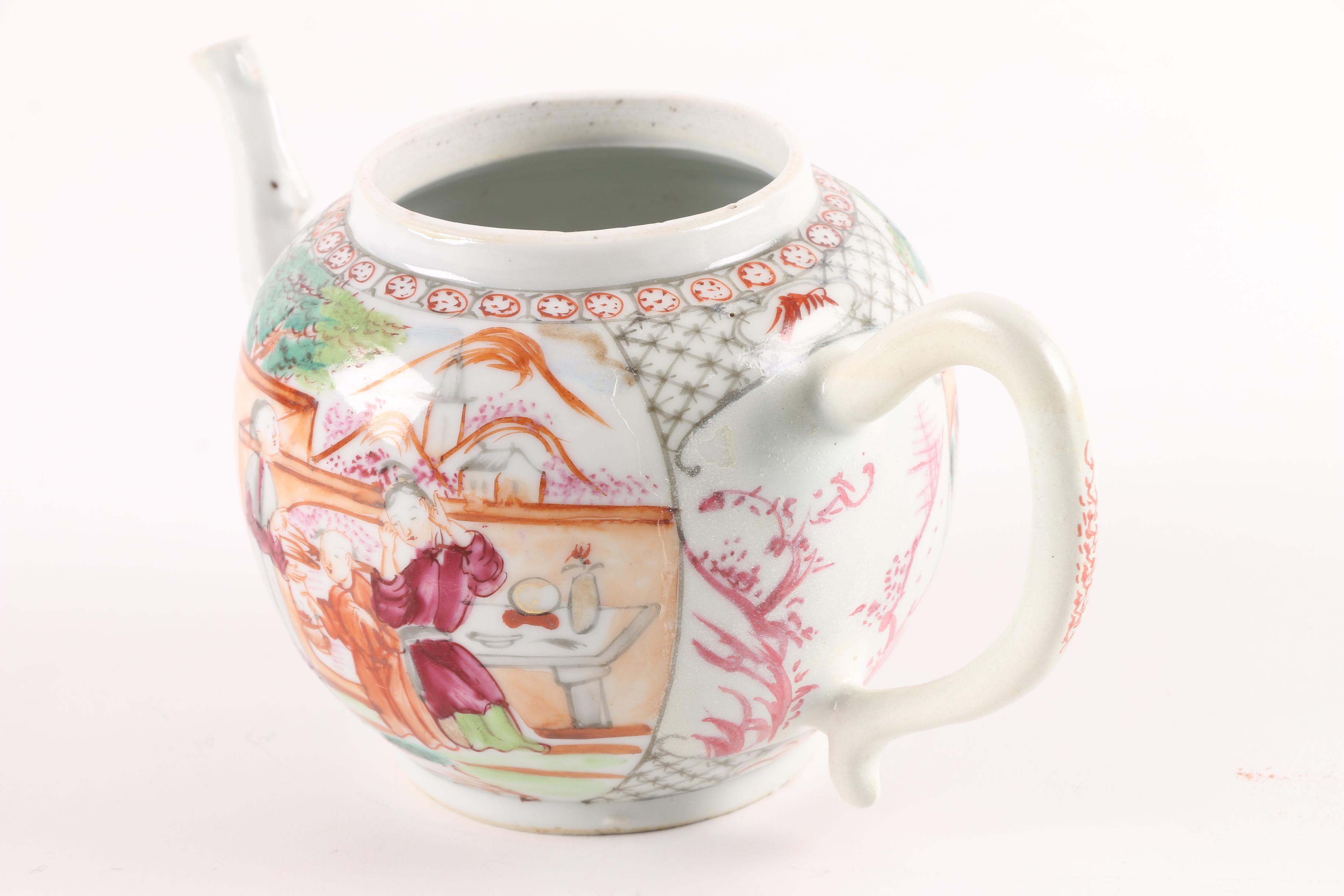 18th Century Chinese Porcelain Teapot