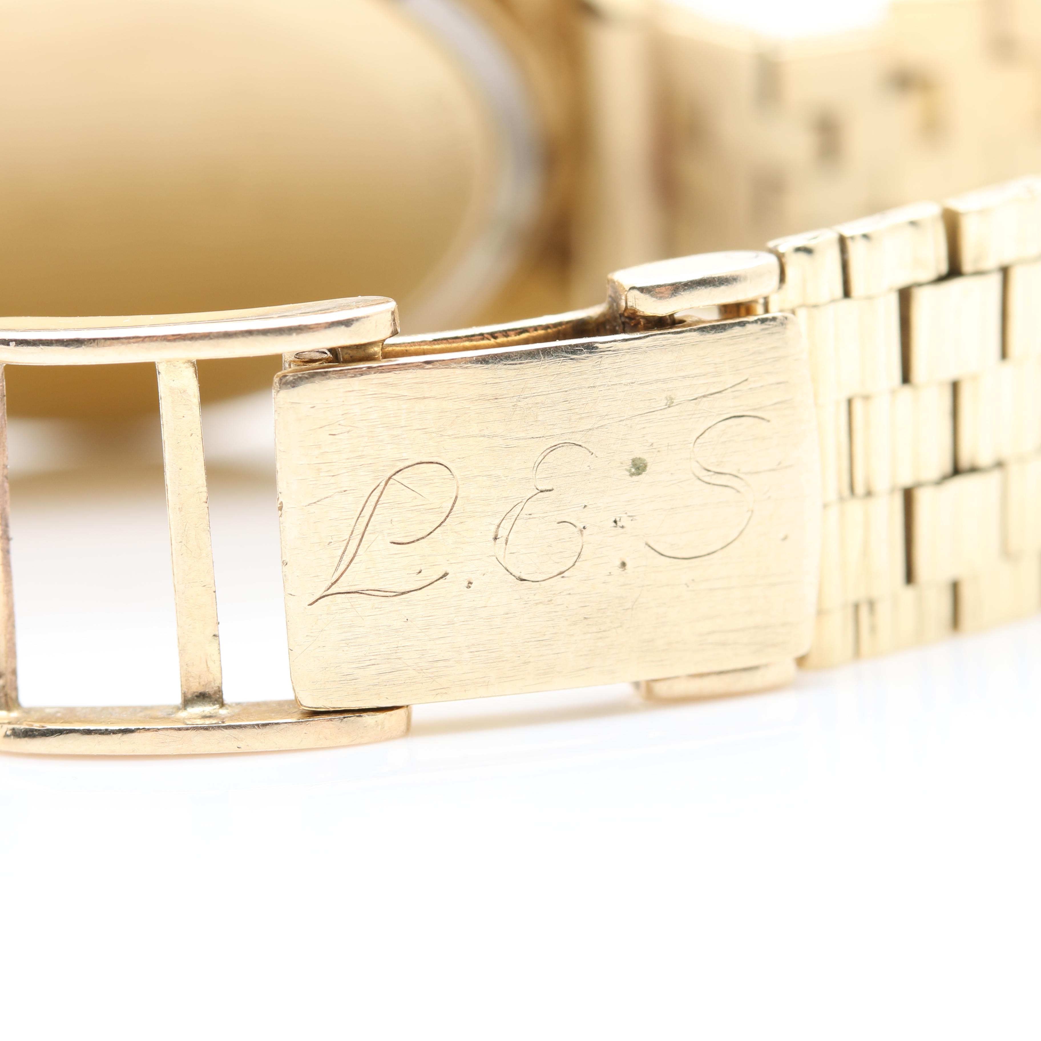 14K Yellow Gold Accutron Watch