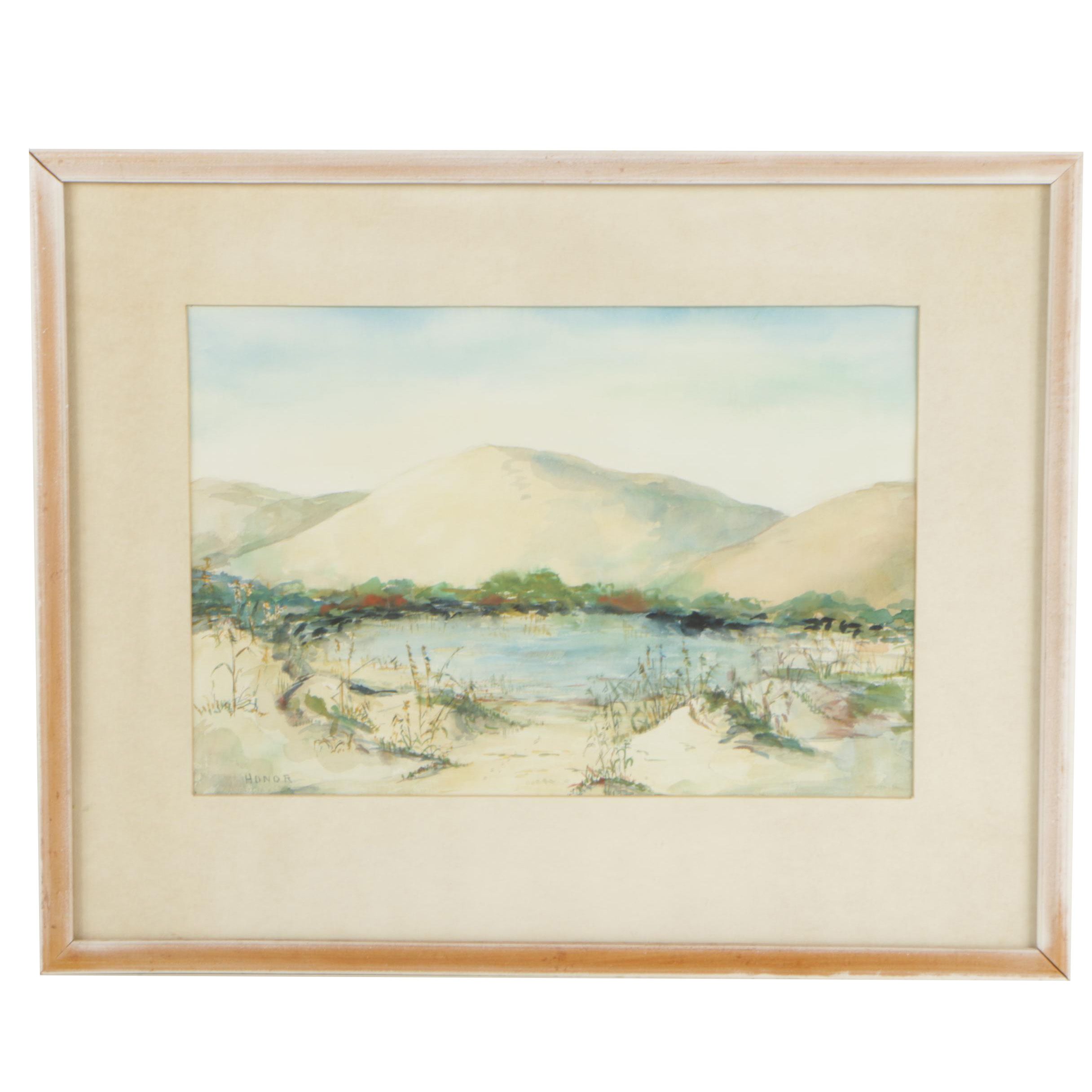 Honor Watercolor Painting