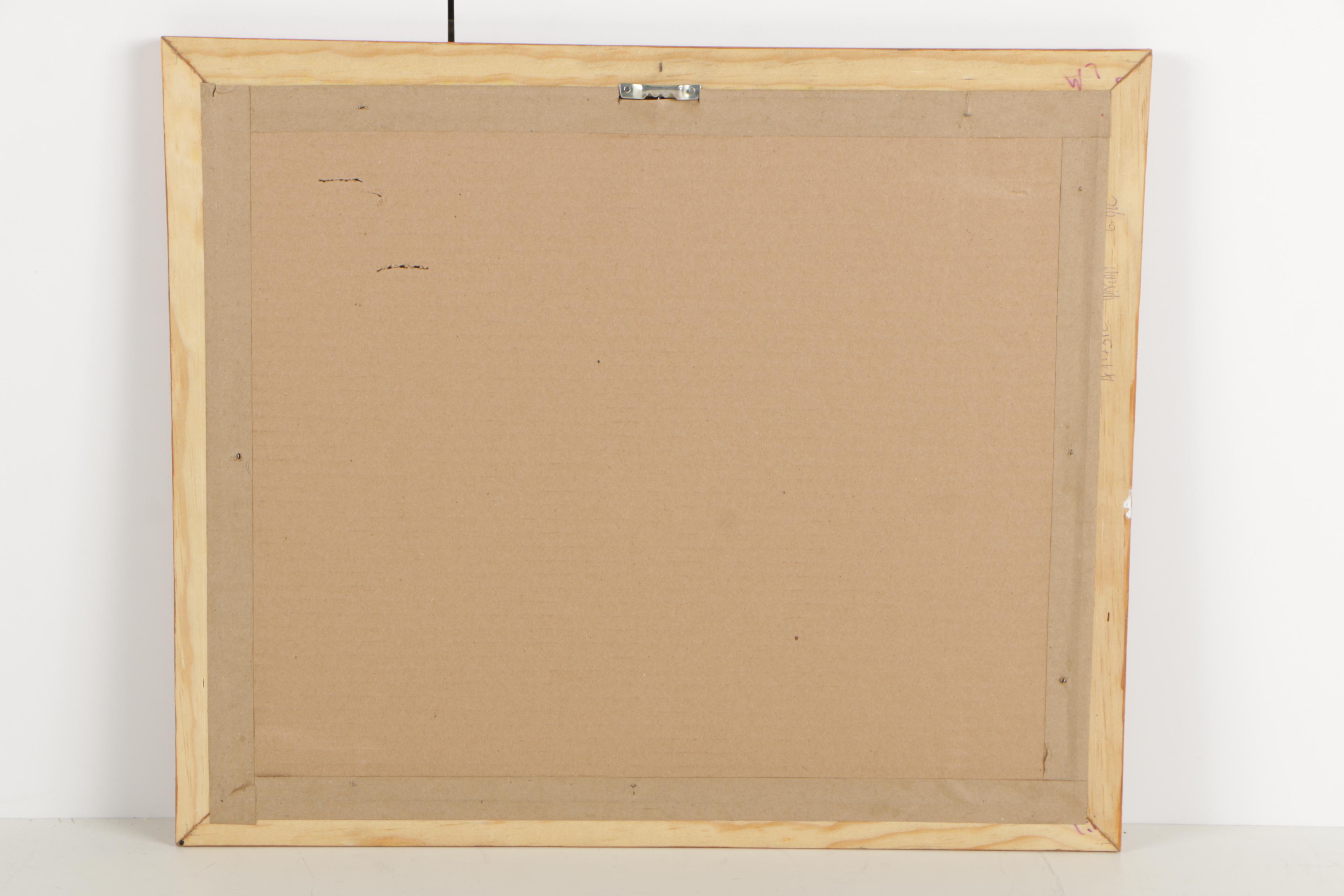 Color Pencil Drawing of Nude Figure Study