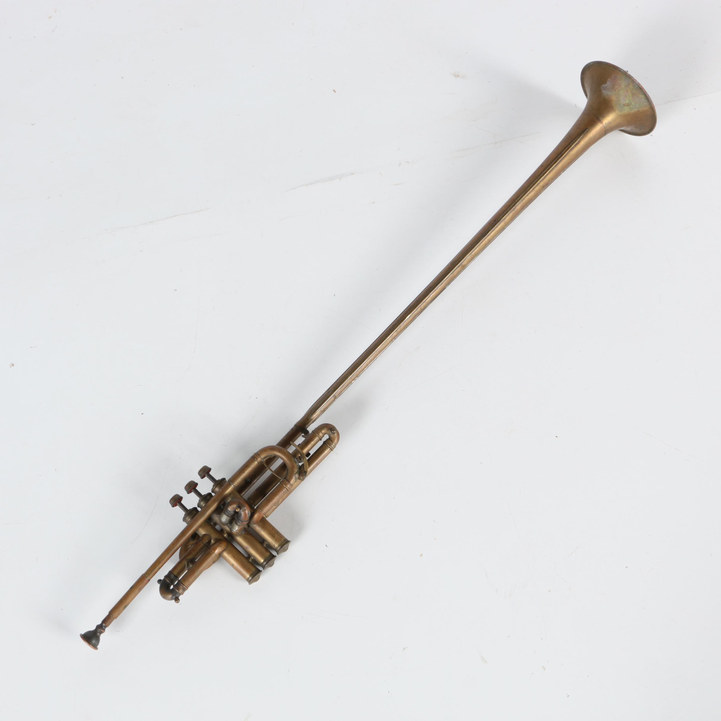 Vintage Herald Trumpet by Adams