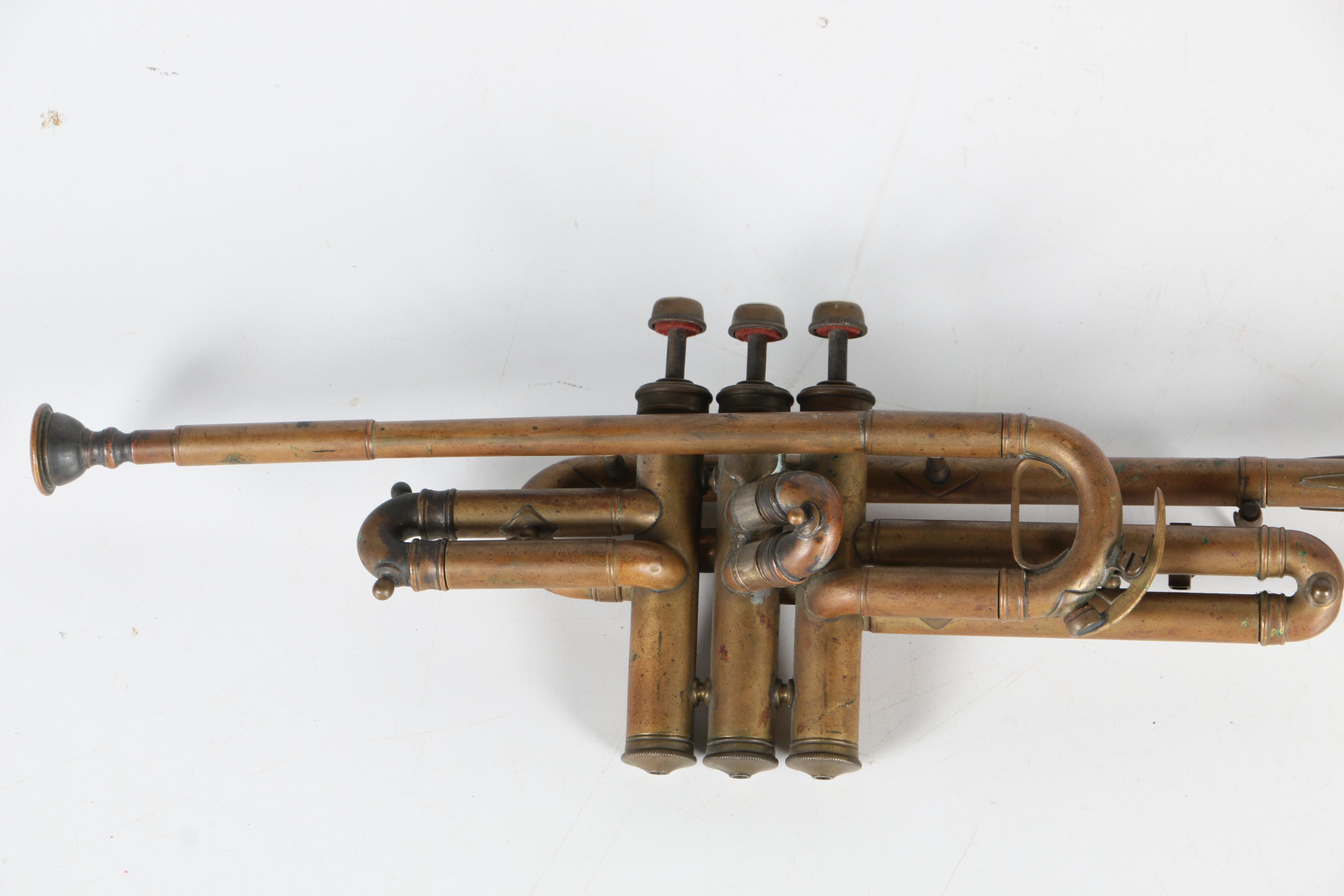 Vintage Herald Trumpet by Adams