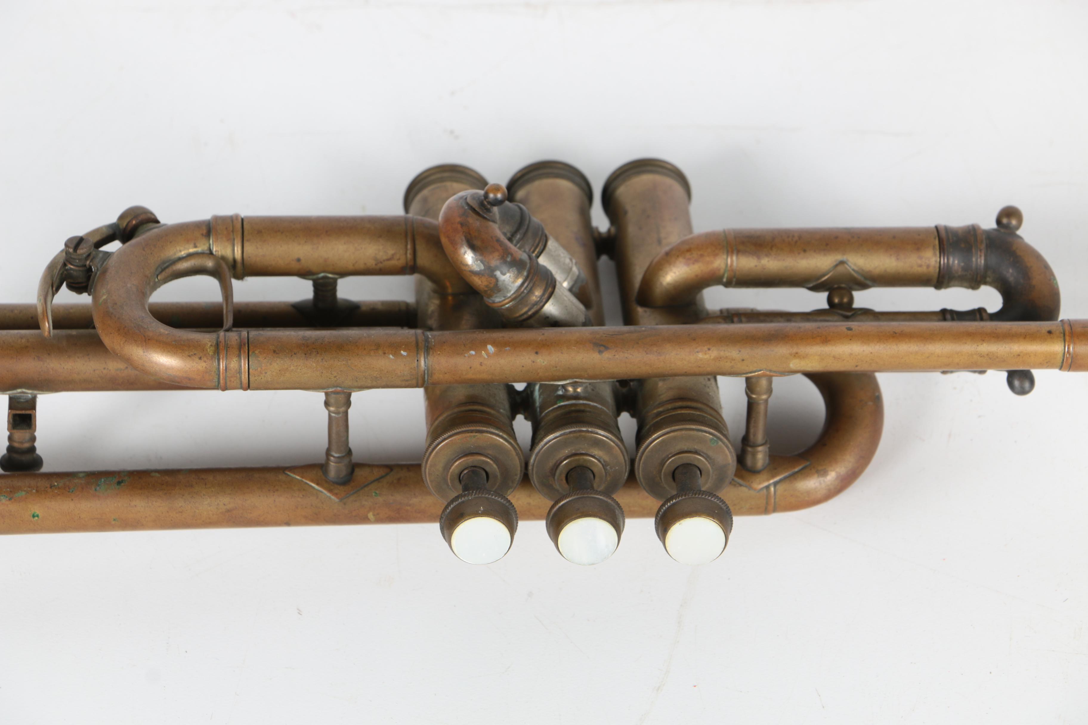 Vintage Herald Trumpet by Adams
