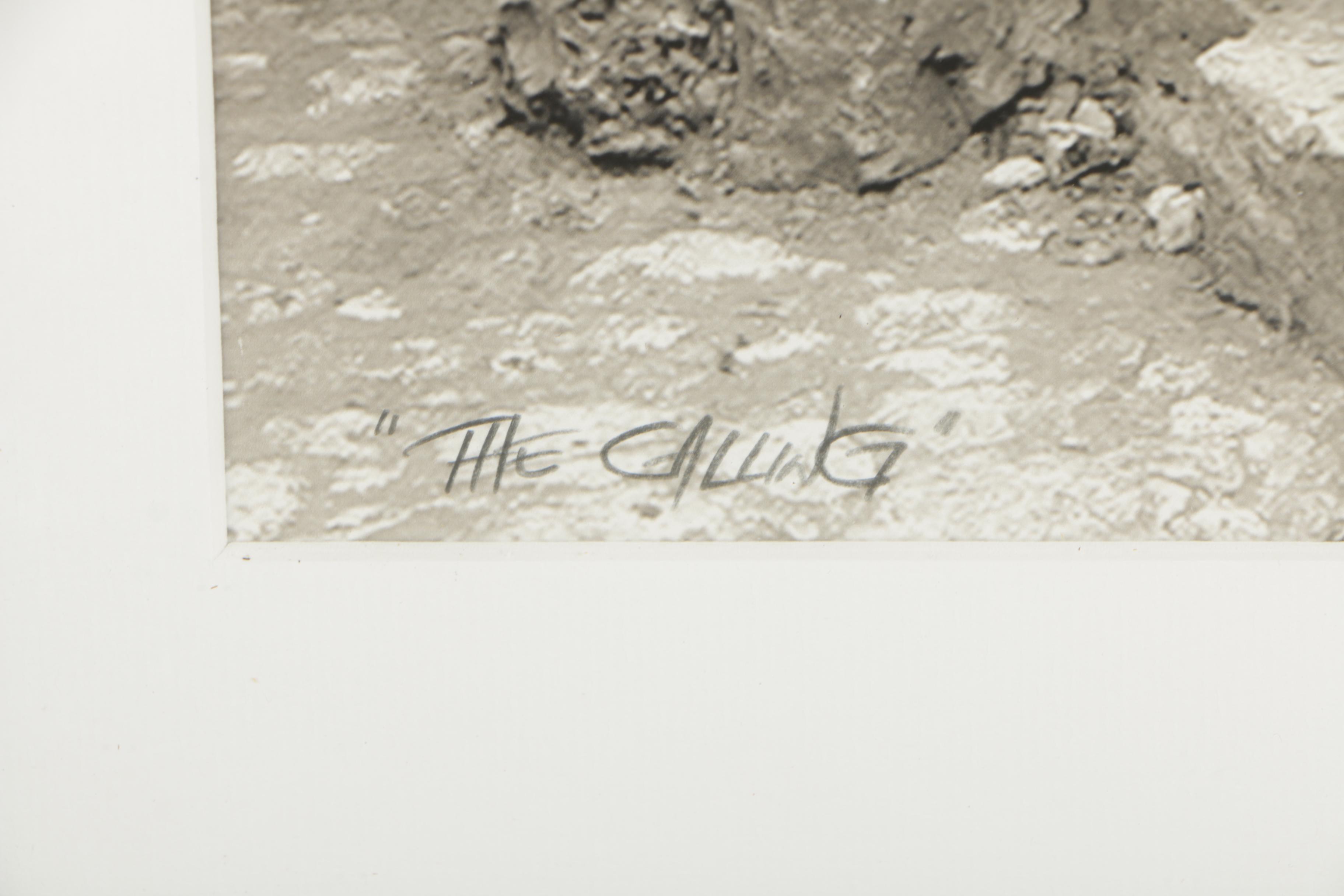 P.T. Turk 2006 Limited Edition Embellished Giclée "The Calling"