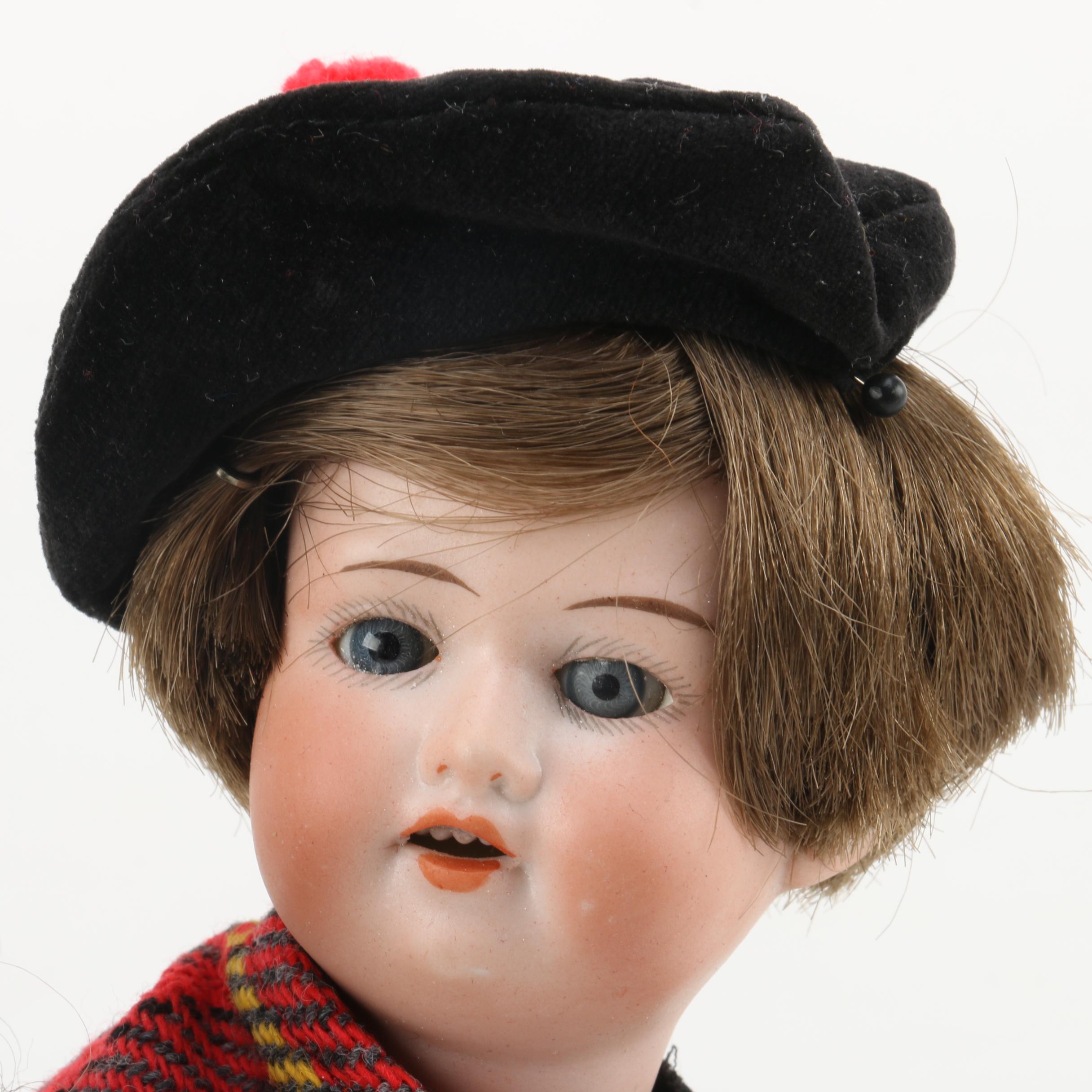 Antique Armand Marseille Bisque and Composition Doll