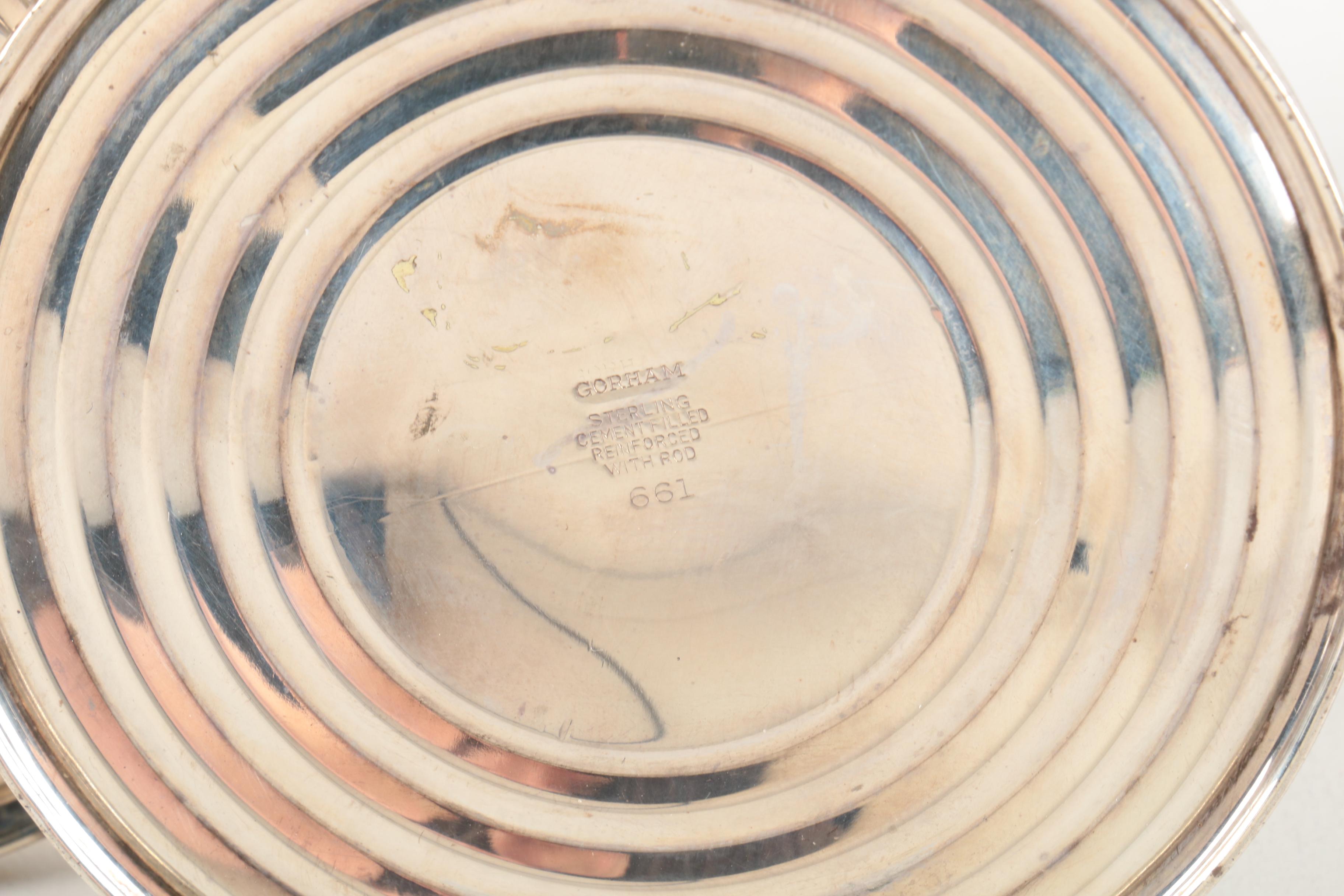 Gorham and Duchin Weighted Sterling Silver Candelabra and Candleholders