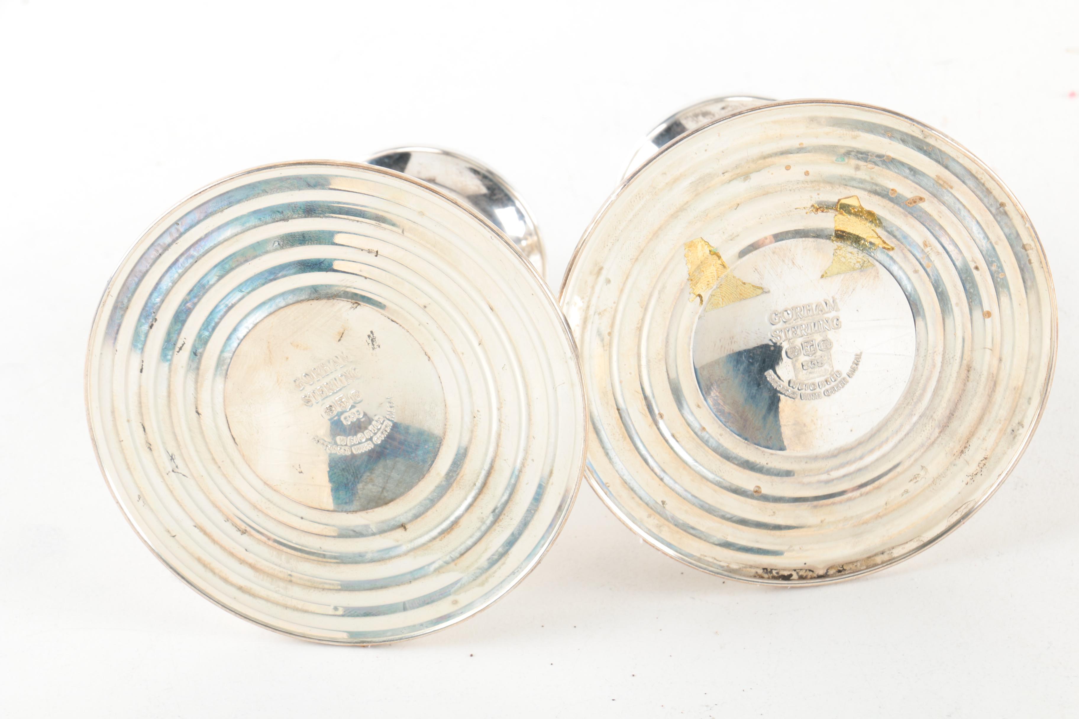 Gorham and Duchin Weighted Sterling Silver Candelabra and Candleholders