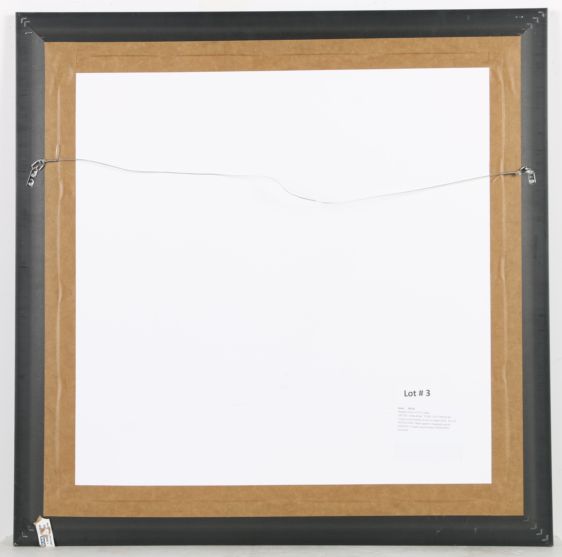 Elena Bond Embellished Giclée "Glow City of Lights"