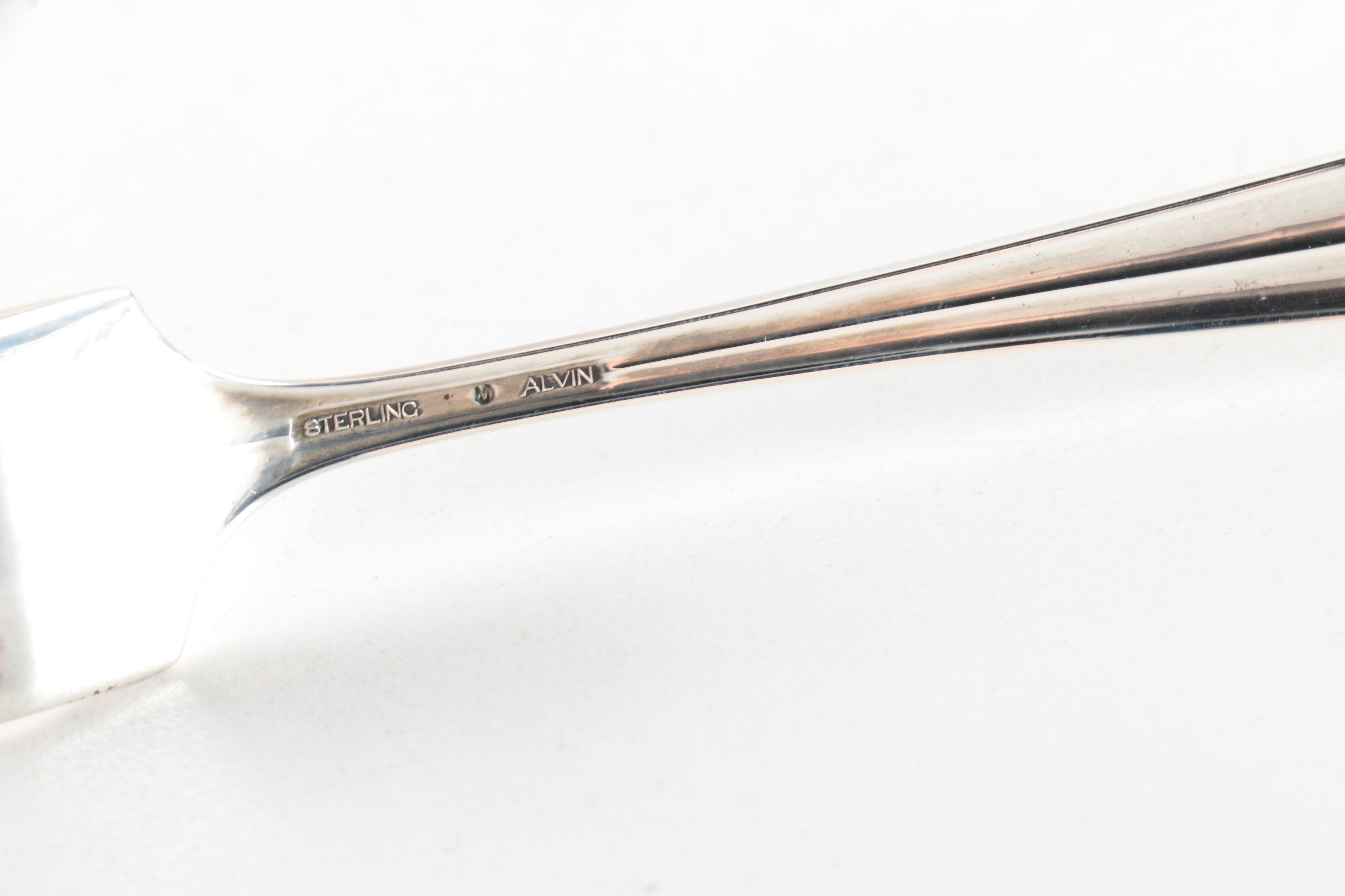 Alvin "Richmond" and Other Sterling Silver Flatware