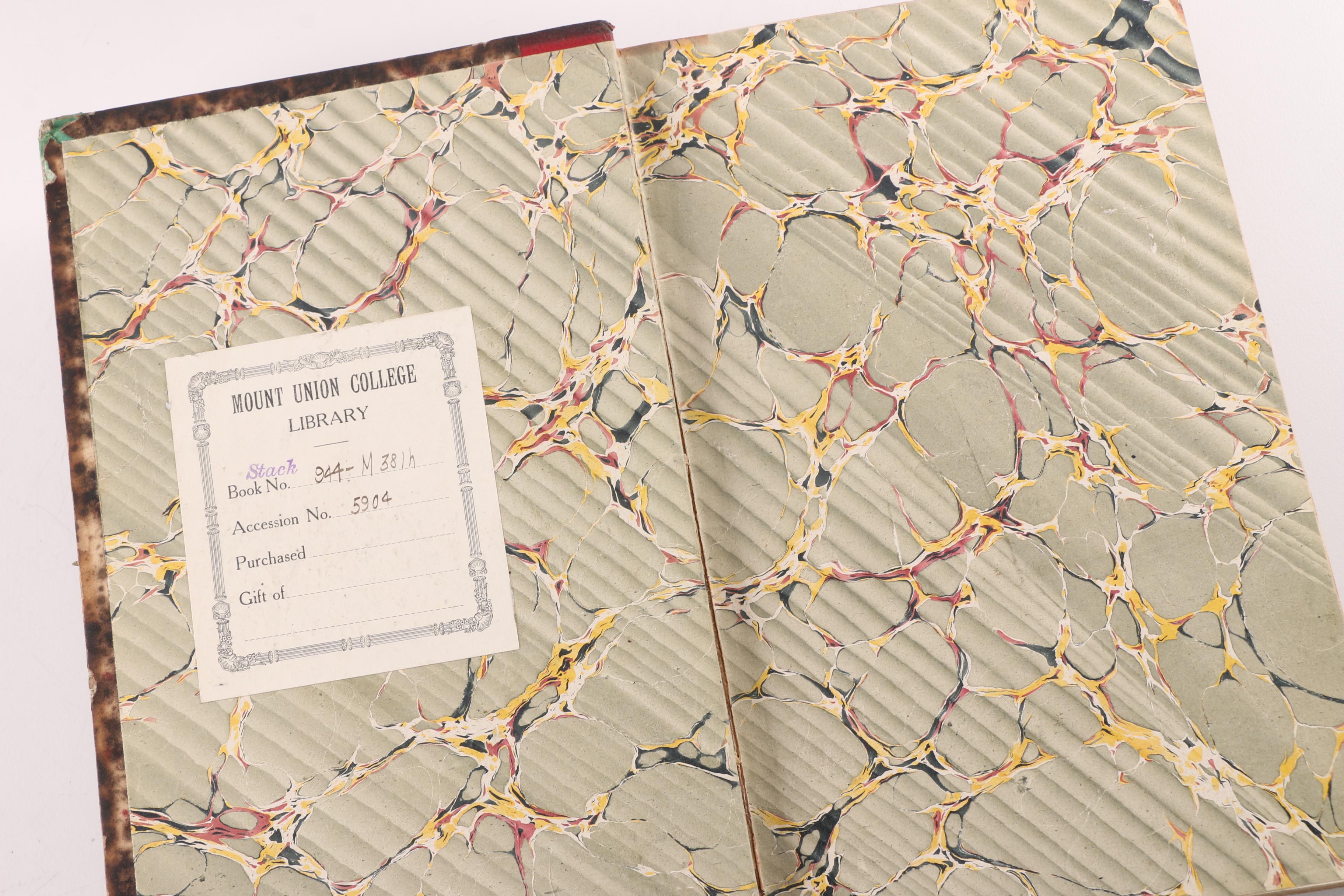 1865 "Histoire de France" by Henri Martin in Seventeen Volumes