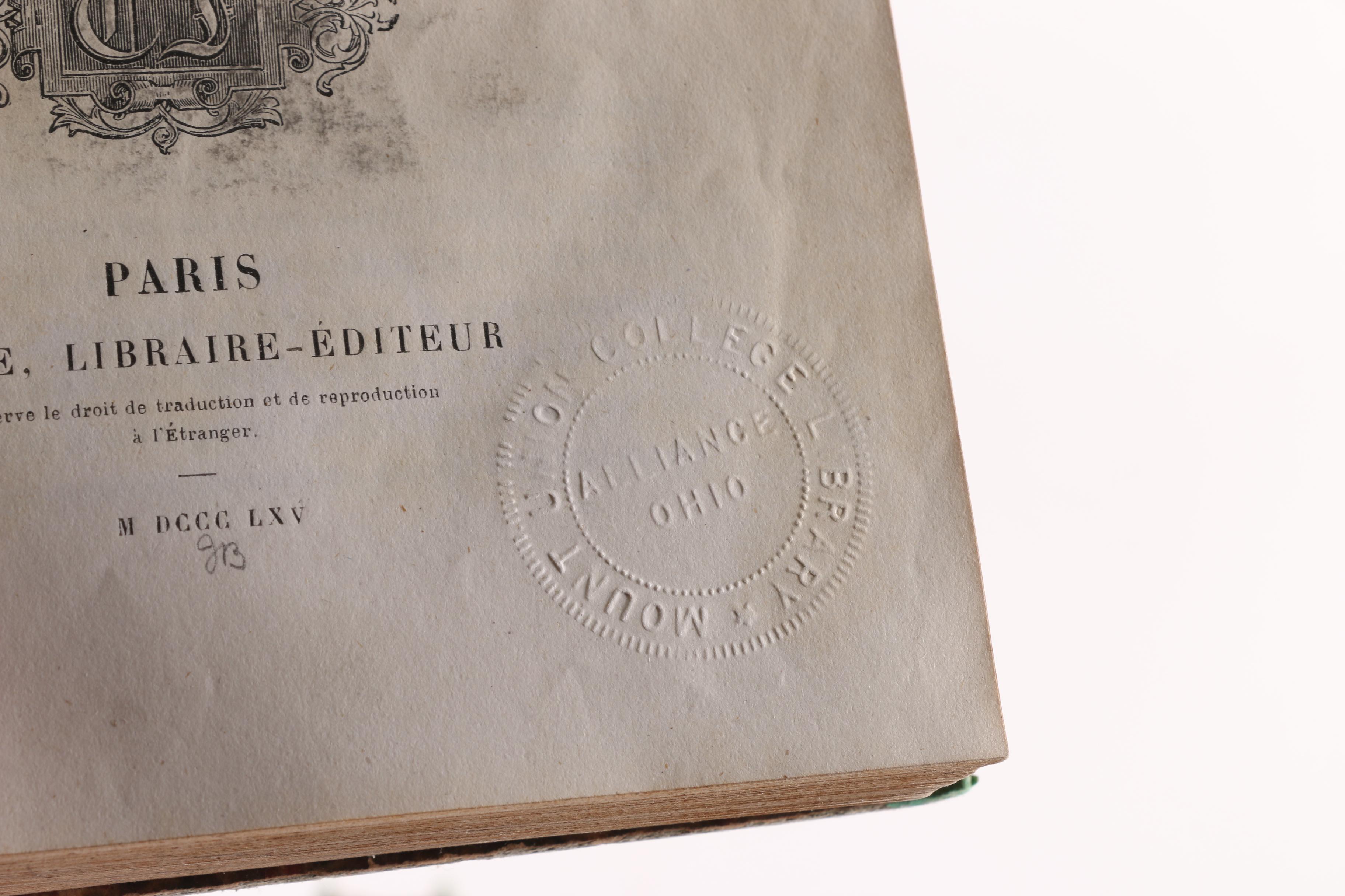 1865 "Histoire de France" by Henri Martin in Seventeen Volumes