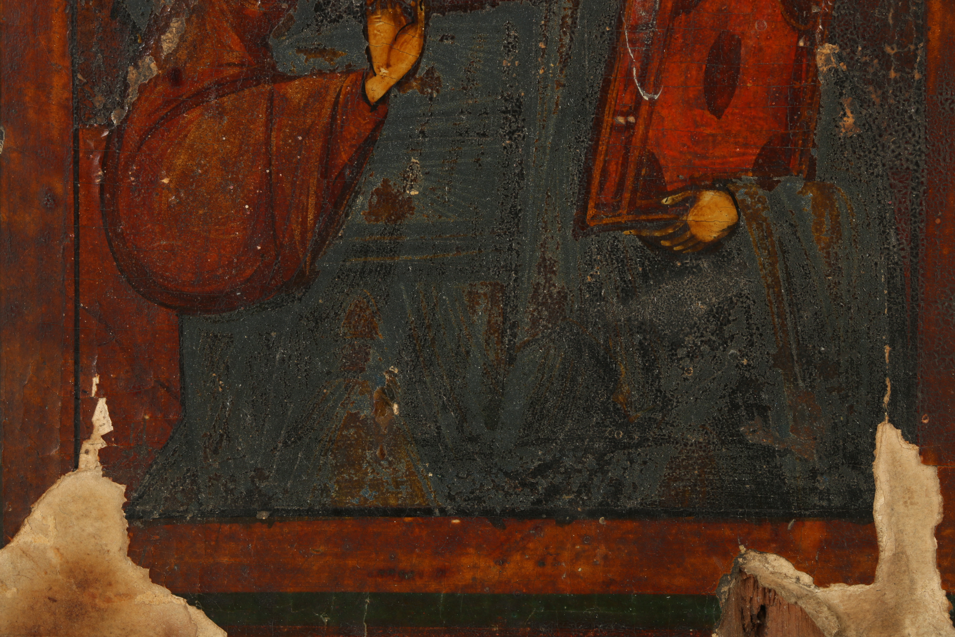 Eastern Orthodox Oil Painting Icon "Christ Pantokrator"