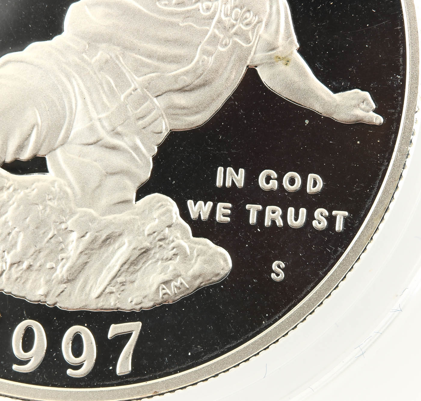 1997-S Jackie Robinson Commemorative $1 Silver Proof Coin
