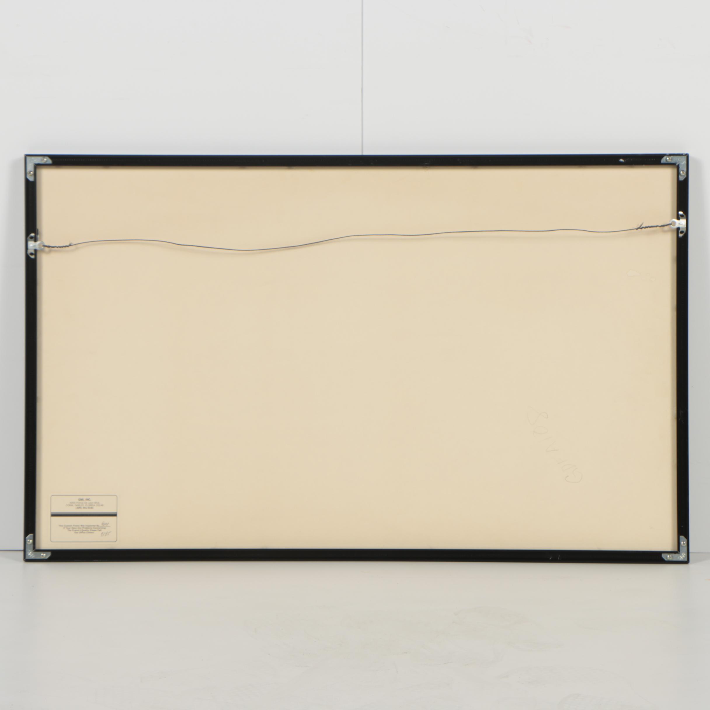 Offset Lithograph Poster After Steve Bronstein