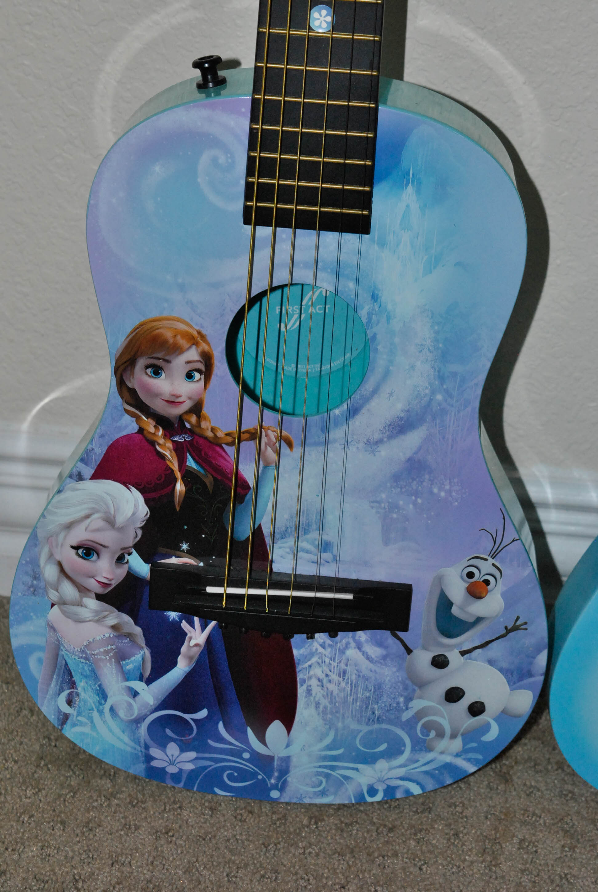 Youth First Act "Frozen" Acoustic Guitar and Kala Makala Ukulele