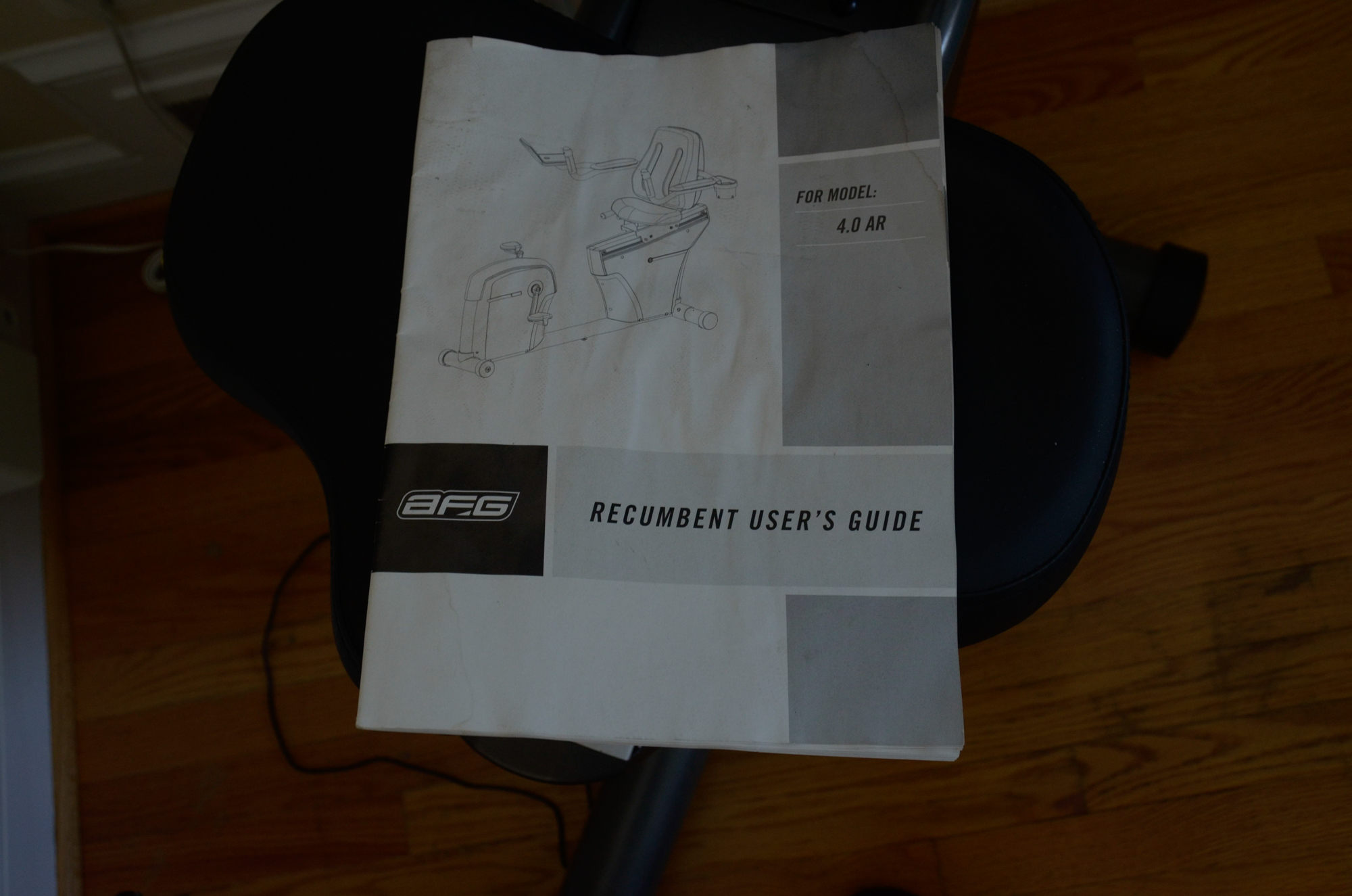 AFG Model 4.0 AR Recumbent Exercise Bike