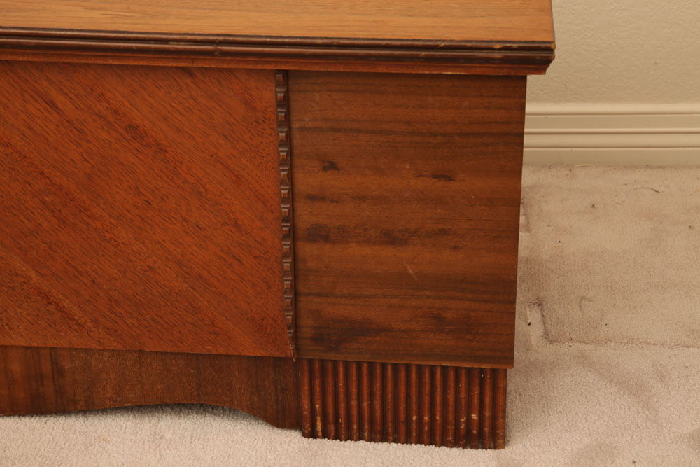 Vintage Art Deco Cedar Chest by Virginia Maid