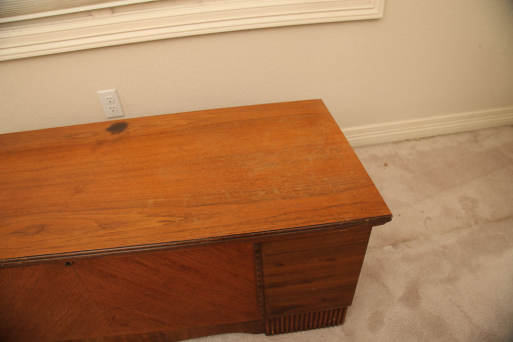 Vintage Art Deco Cedar Chest by Virginia Maid