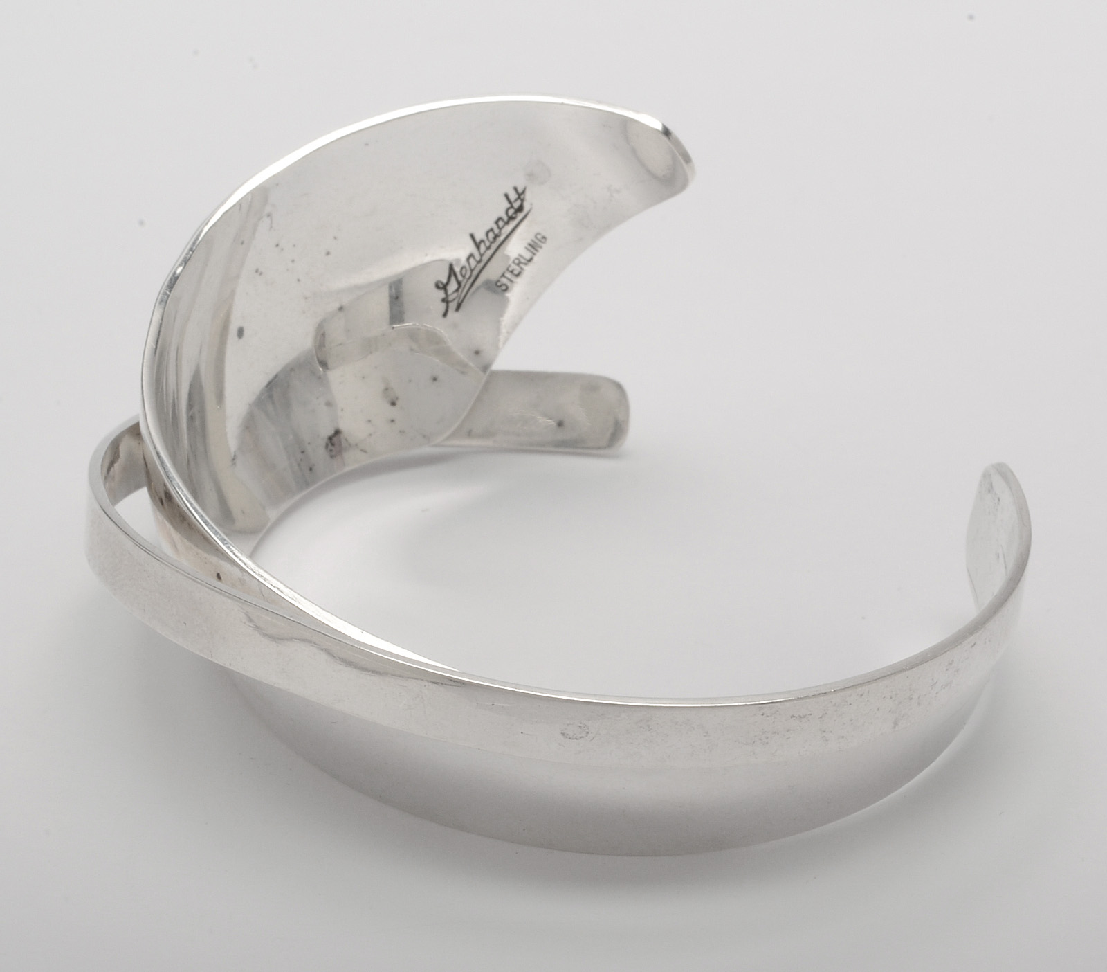 Gerhardt Modernist Double Layer Cuff Bracelet
