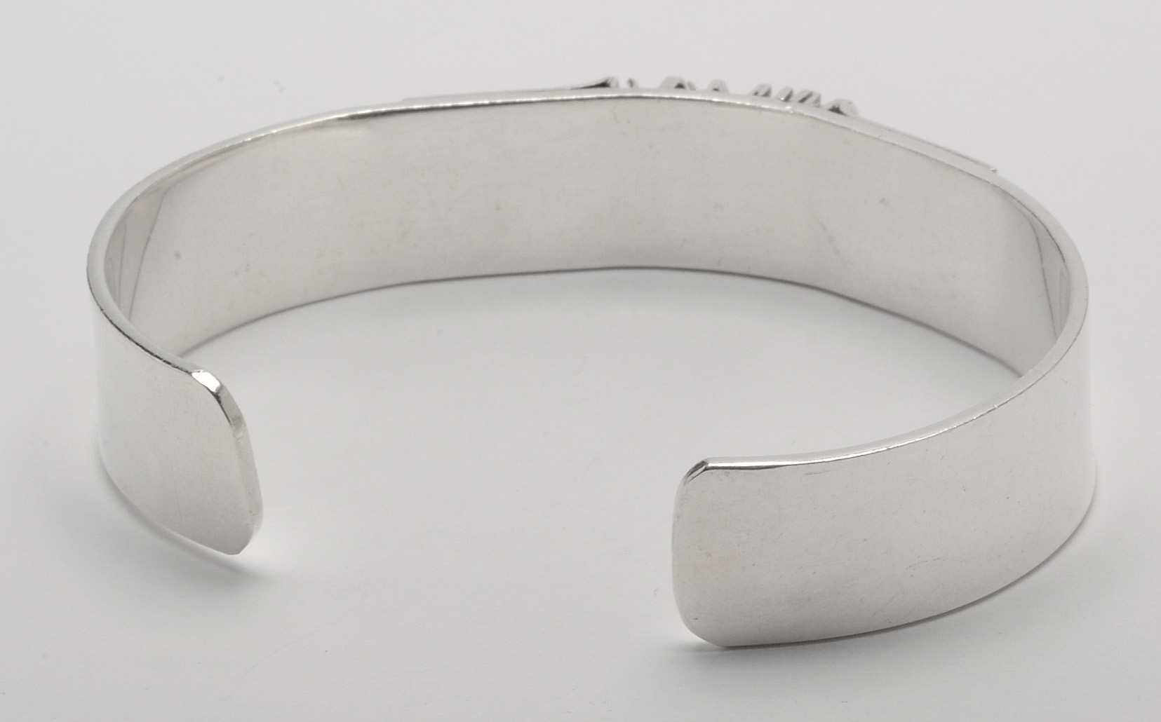 Klassen Modernist Sterling Silver Cuff Bracelet