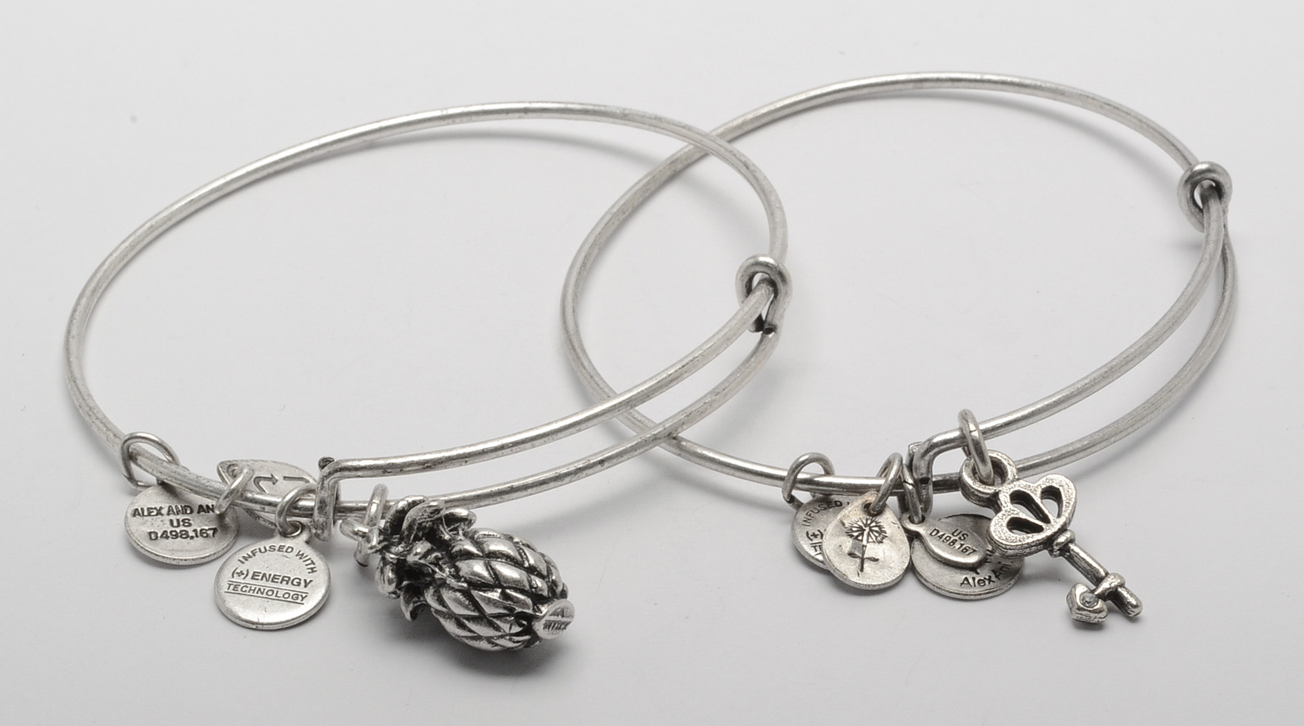 Alex and Ani Bangle Bracelets Plus Necklace and Pendant