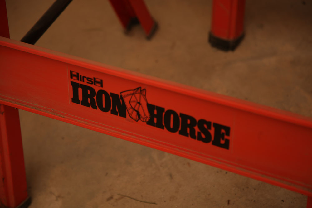 Hirsh "Iron Horse" Sawhorses