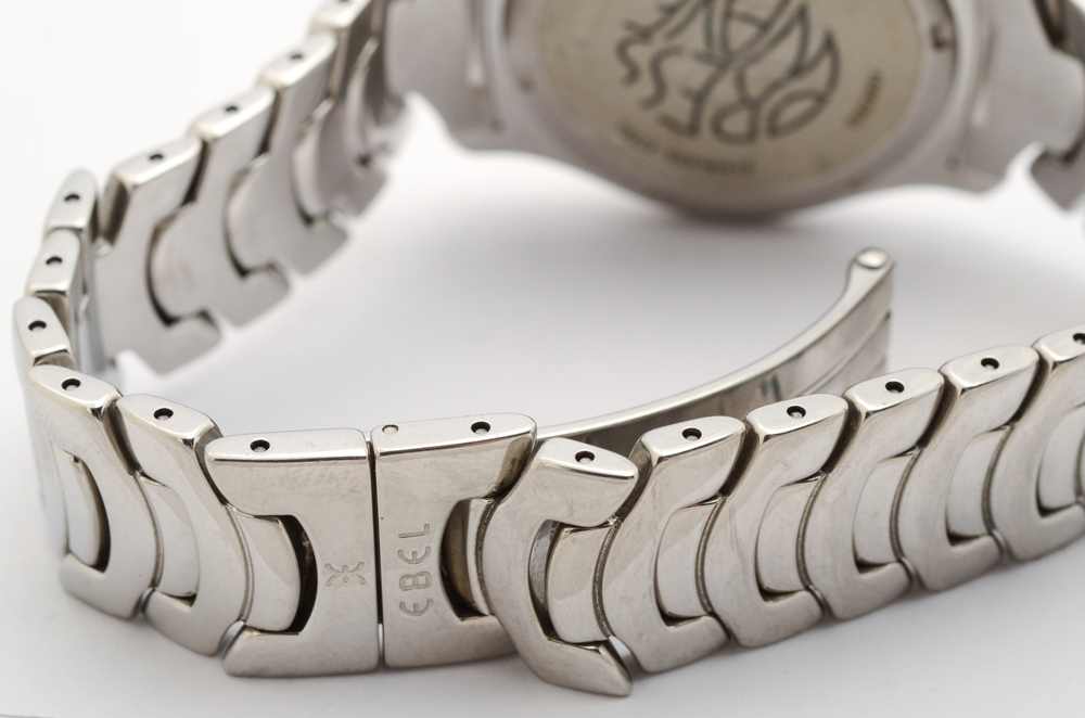 Ebel "Dress Wave" 18K Gold and Stainless Steel Quartz Watch