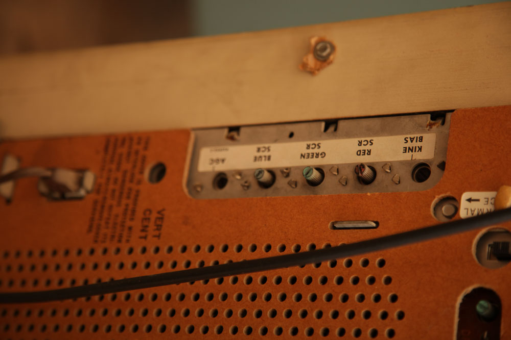 Vintage RCA Victor Color TV