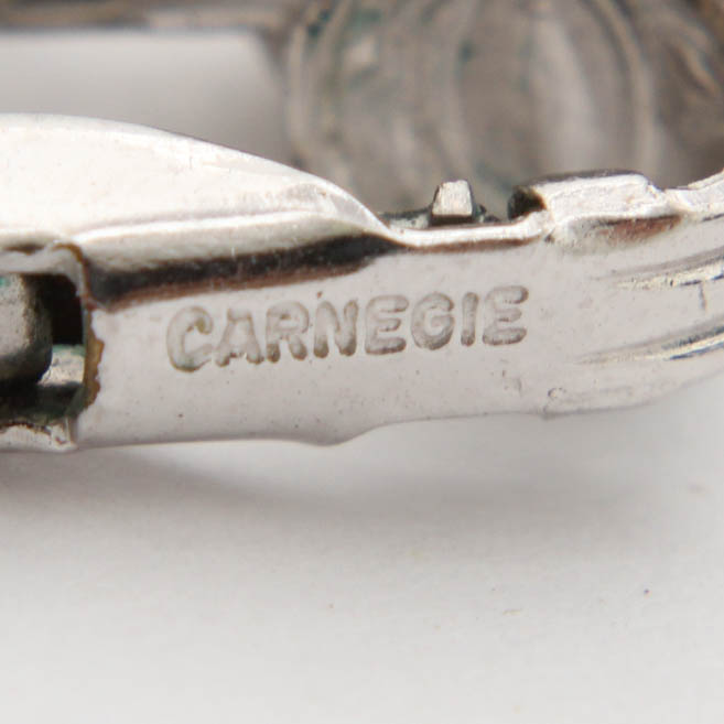 Hattie Carnegie Costume Chandelier Earrings