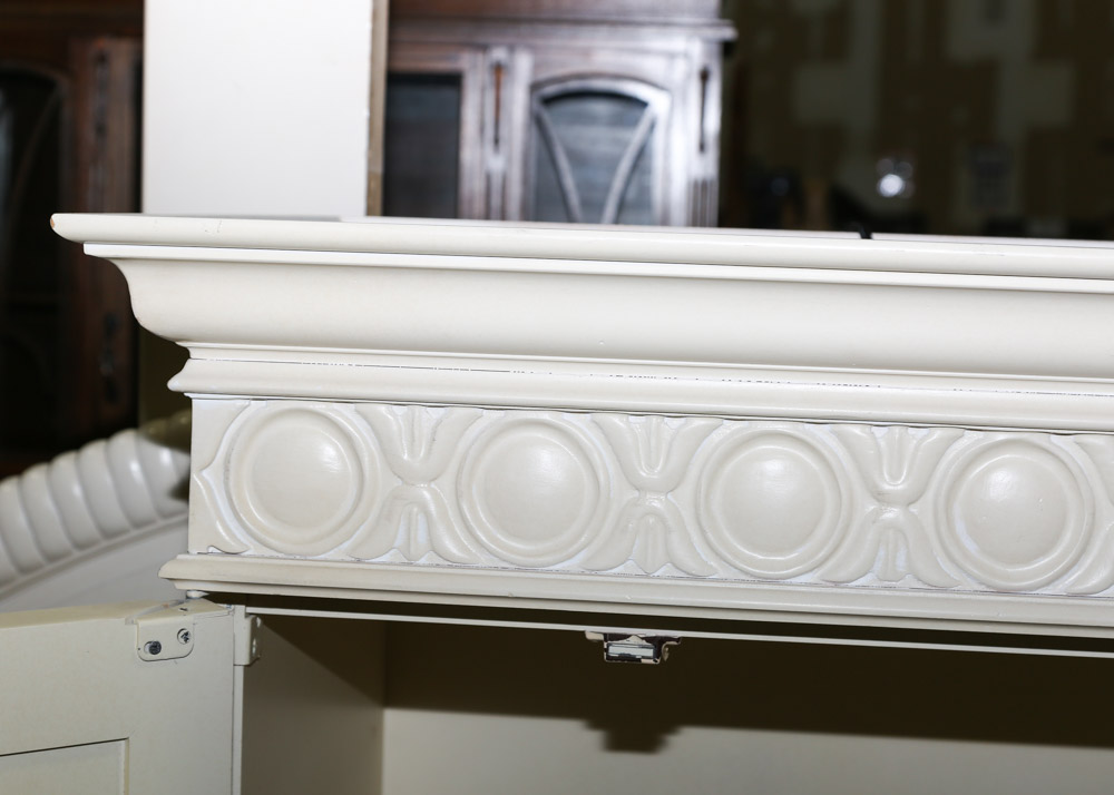 Whitewashed Entertainment Armoire by Century Furniture