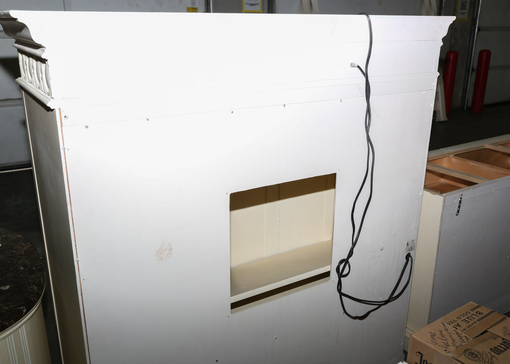 Whitewashed Entertainment Armoire by Century Furniture