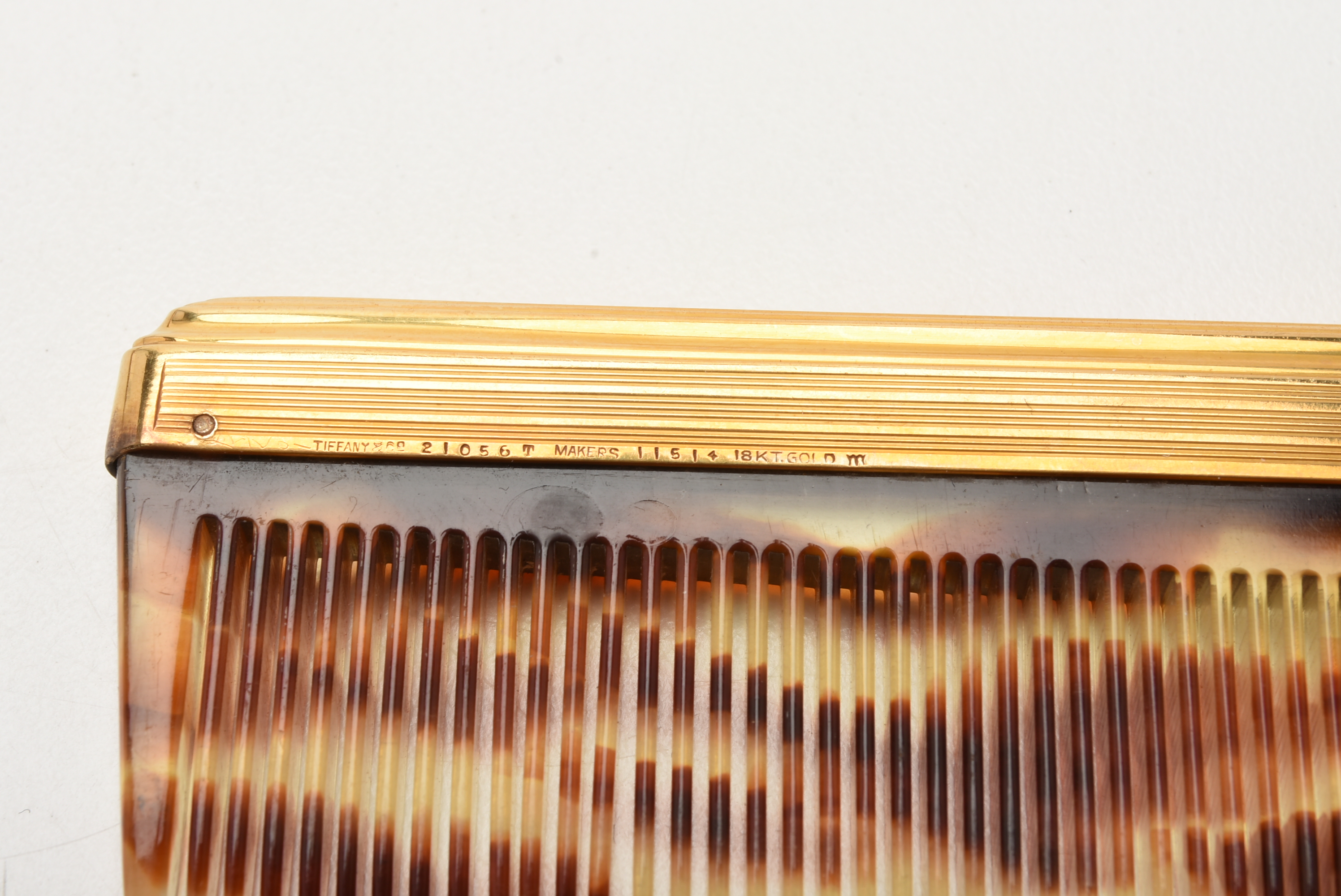 Vintage 18K Yellow Gold Tiffany & Co. Vanity Set