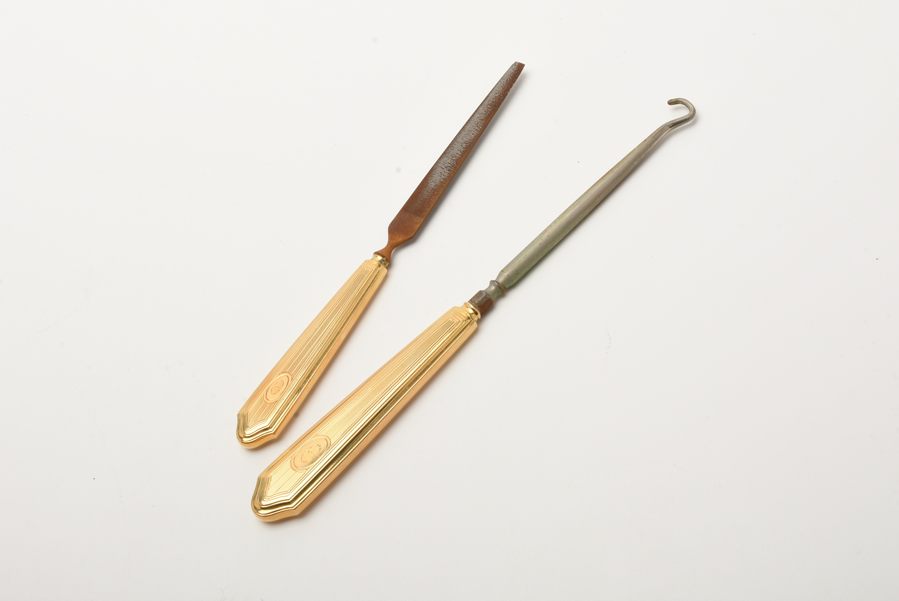 Vintage 18K Yellow Gold Tiffany & Co. Vanity Set