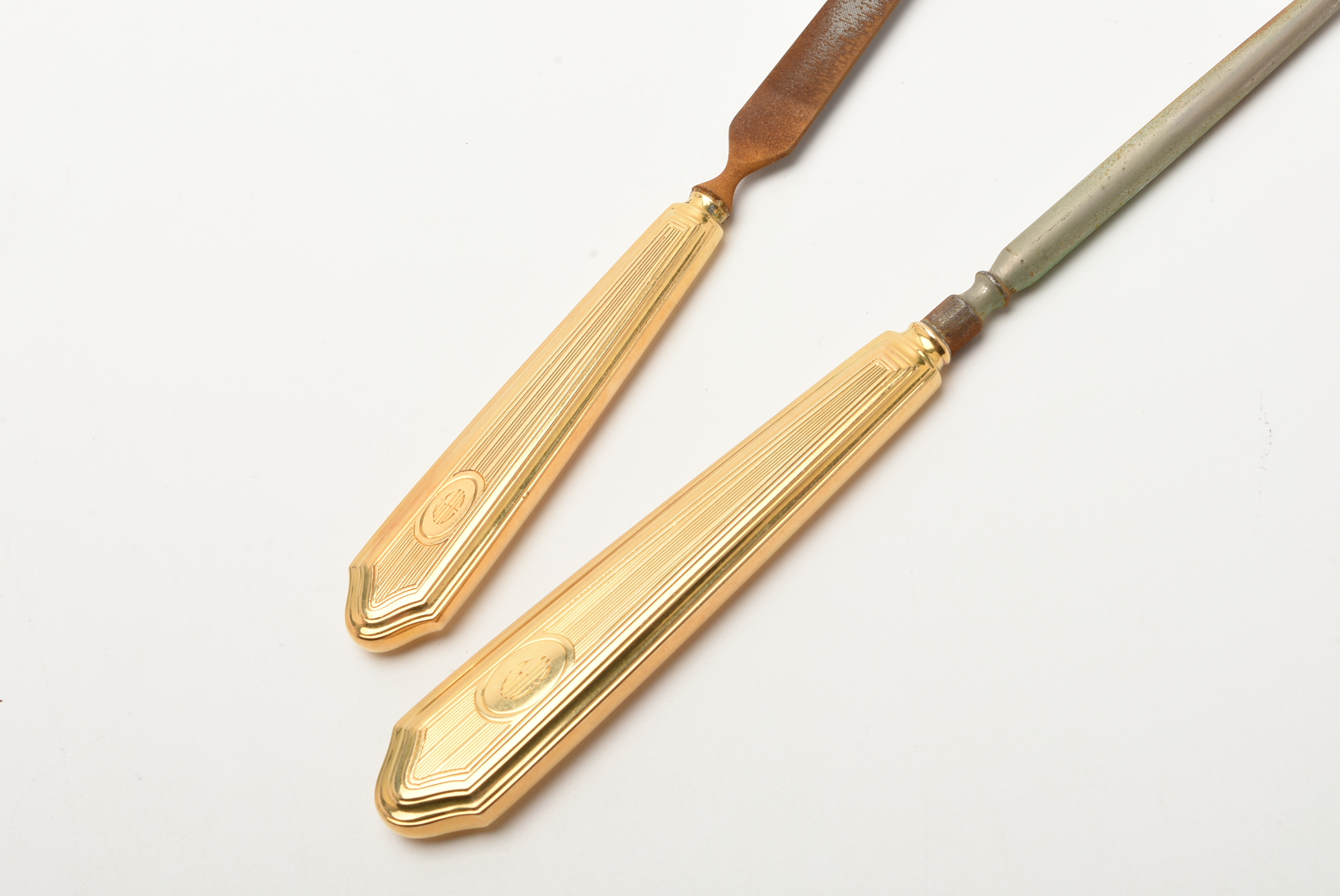 Vintage 18K Yellow Gold Tiffany & Co. Vanity Set